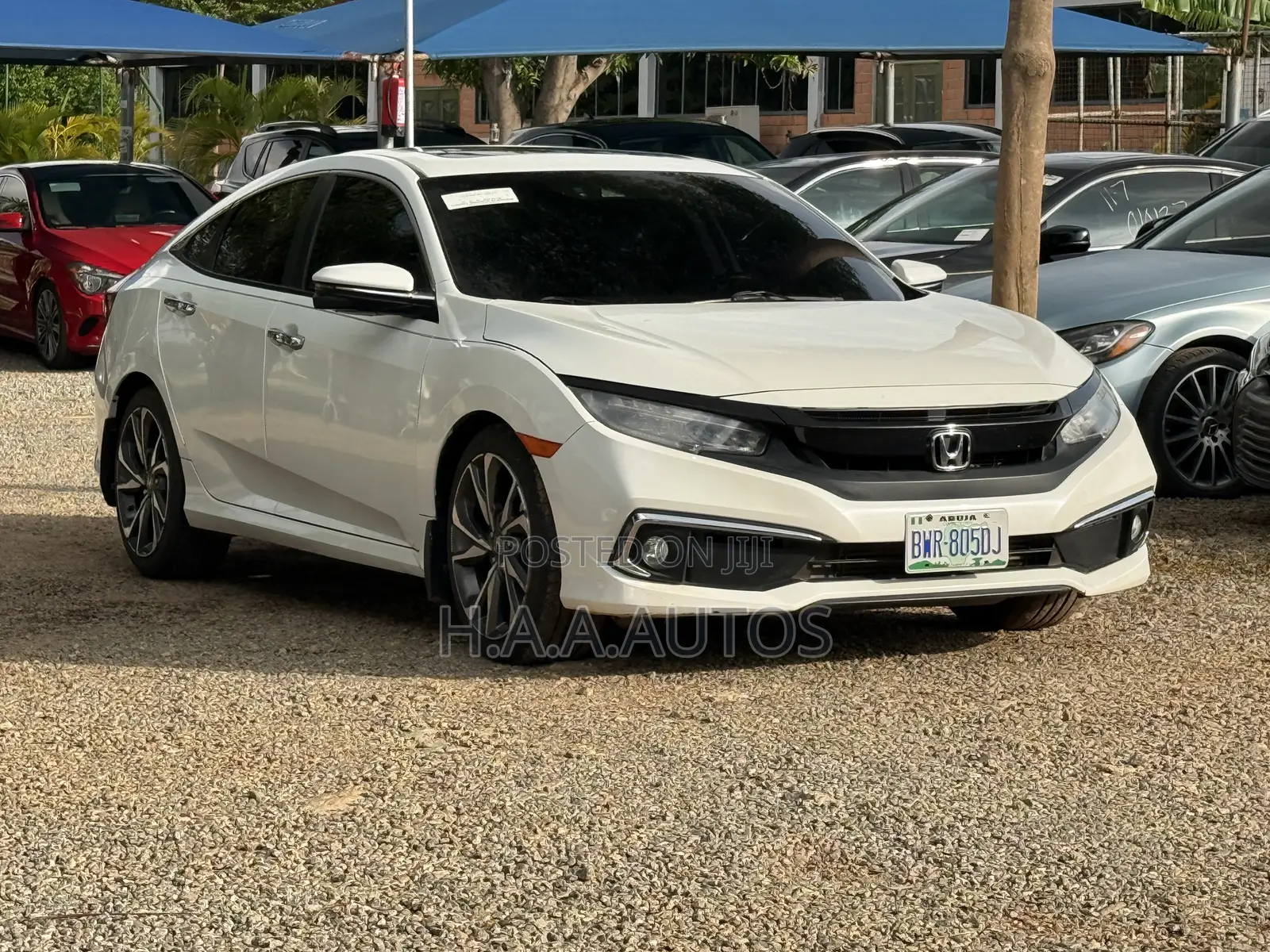 Honda Civic Touring Sedan 2020 White