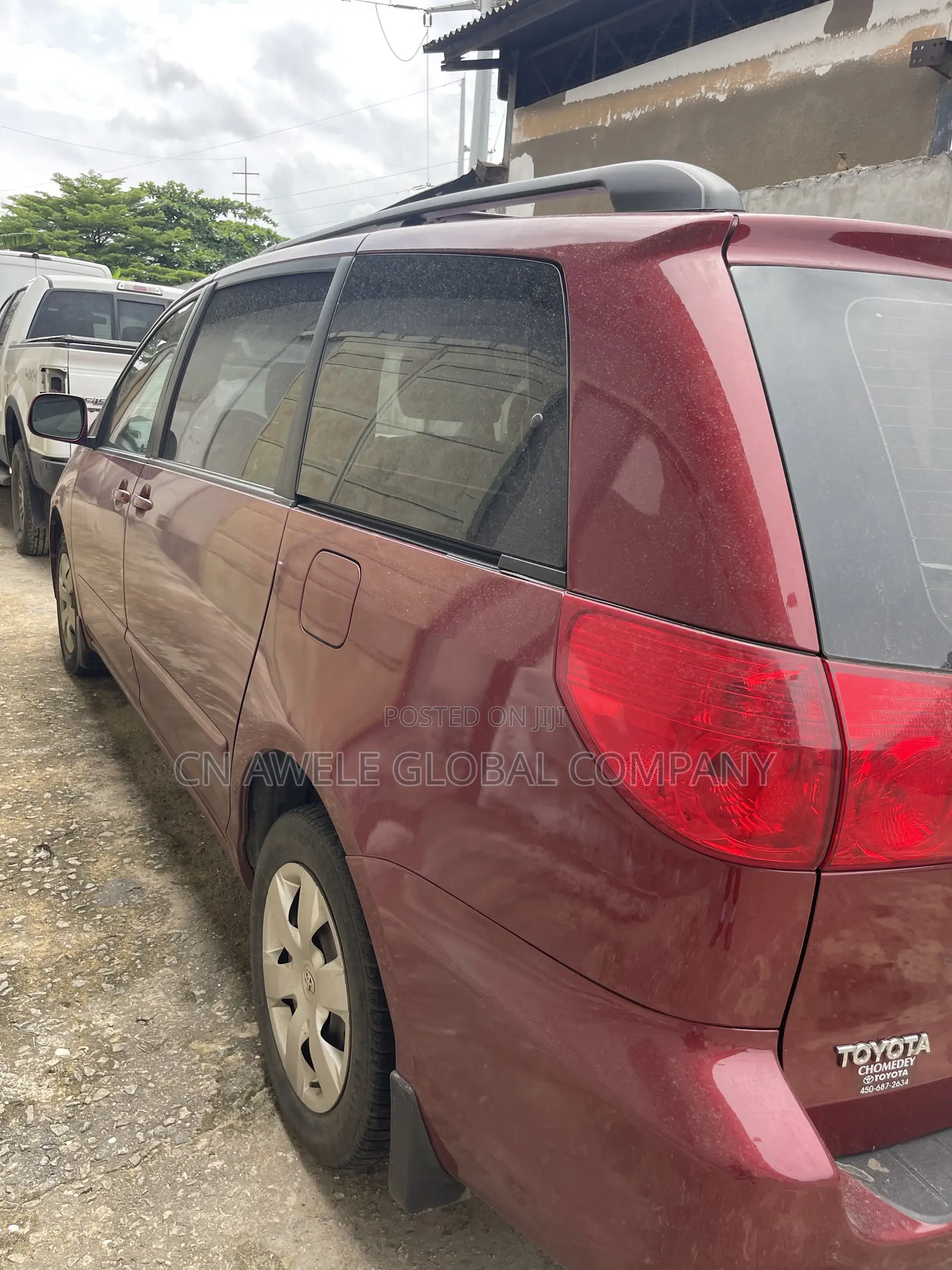 Toyota Sienna 2007 Red