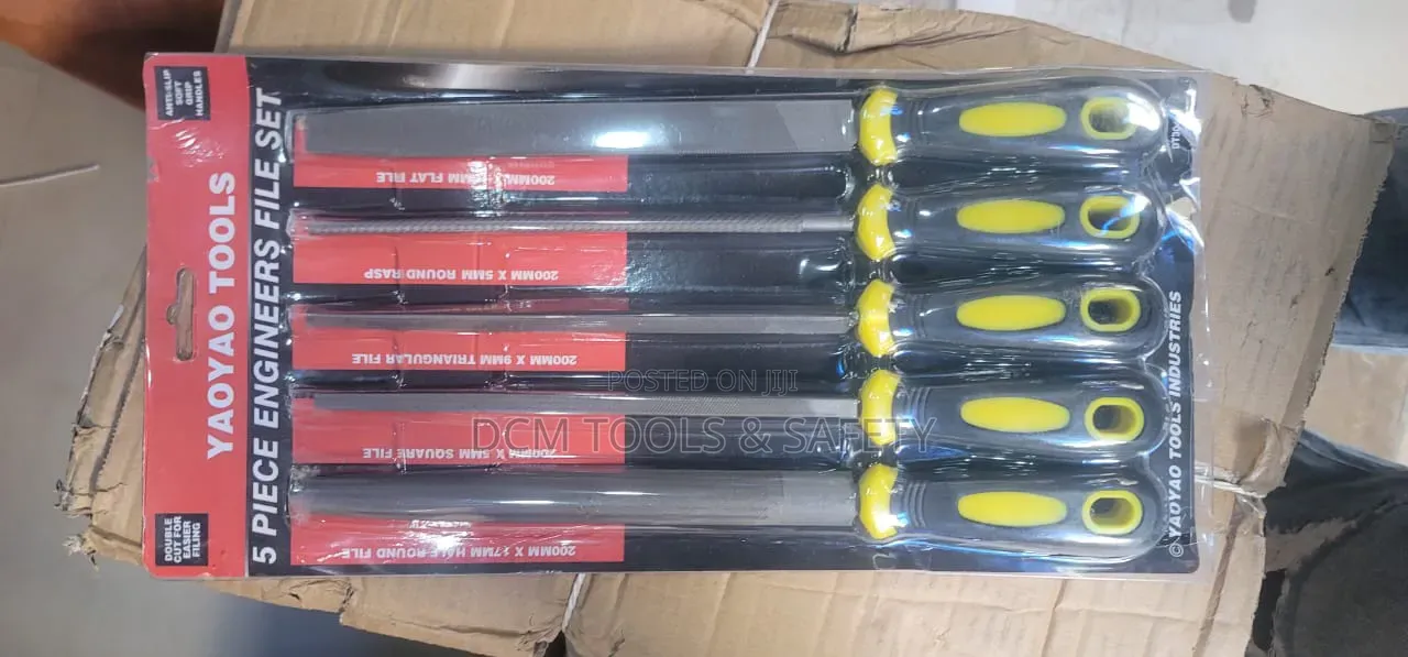 5pcs Set of File