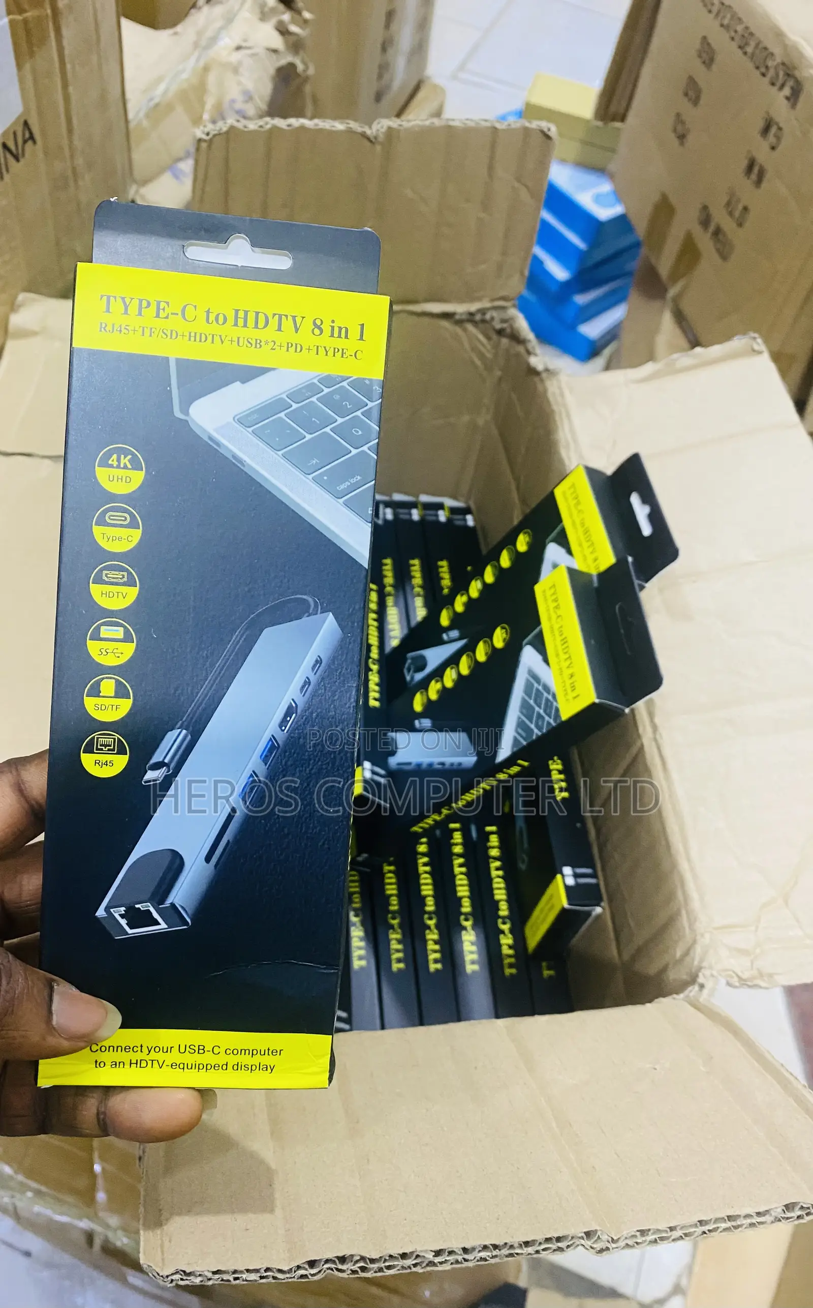 Type C 8 in 1 Converter