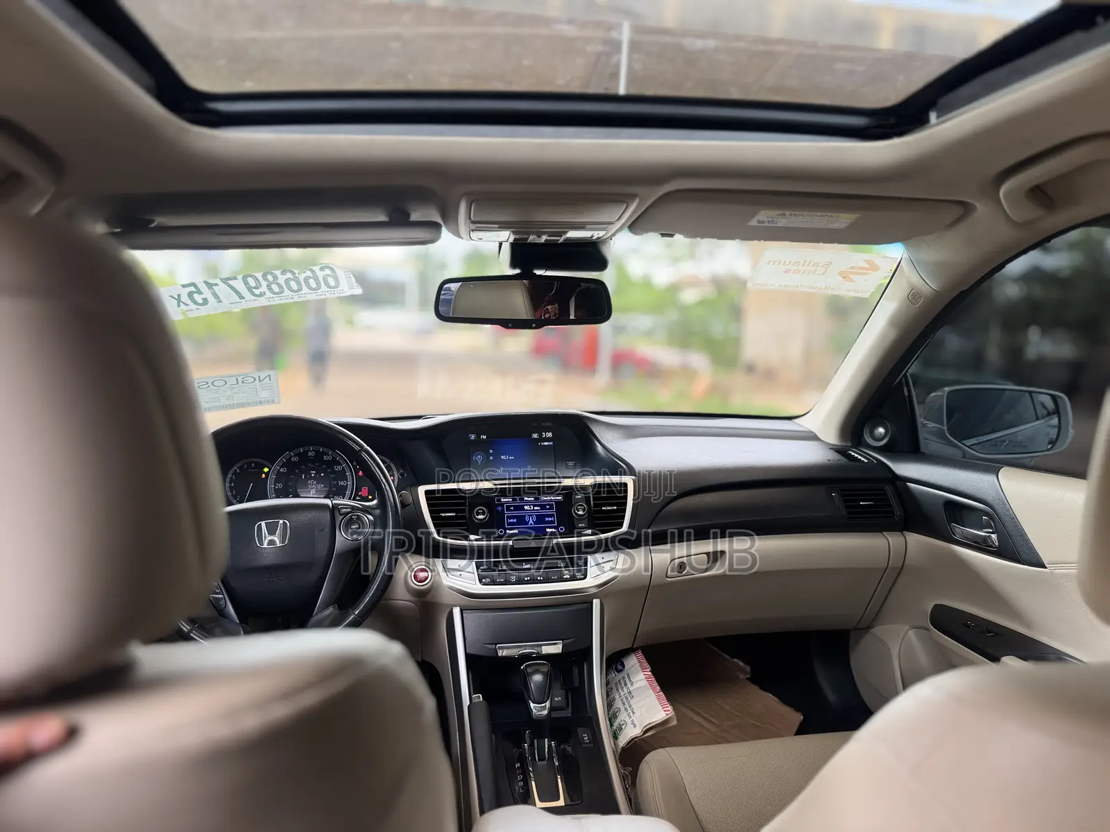 Honda Accord EX-L 4dr Sedan (2.4L 4cyl CVT) 2015 White