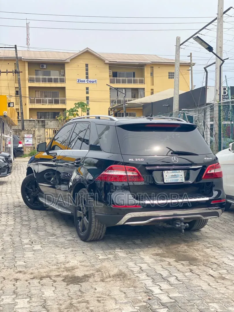 Mercedes-Benz M Class ML 350 4Matic 2013 Black
