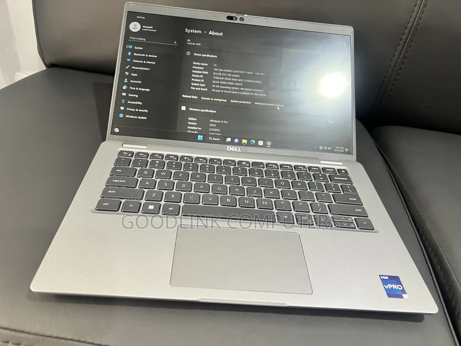 Laptop Dell Latitude 5540 16GB Intel Core i7 SSD 512GB