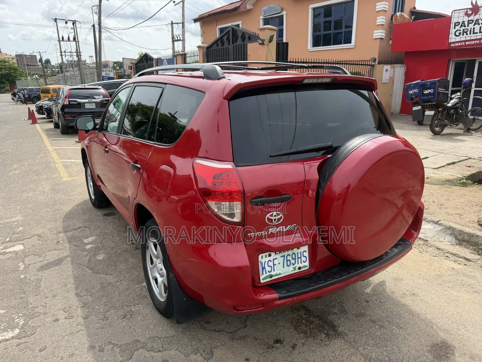 Toyota RAV4 1.8 2007 Red