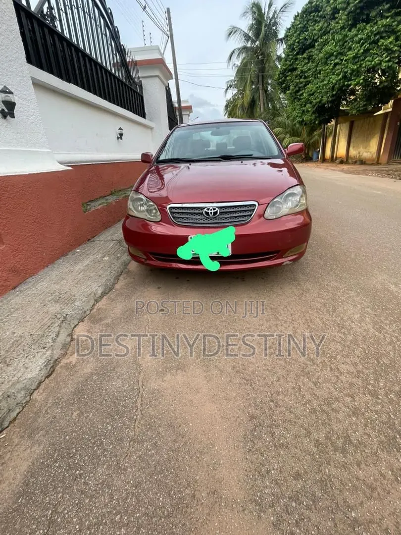 Toyota Corolla LE 2006 Red