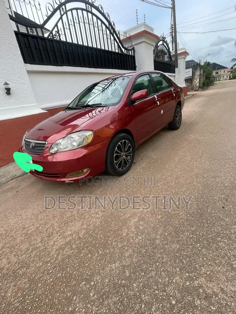 Toyota Corolla LE 2006 Red