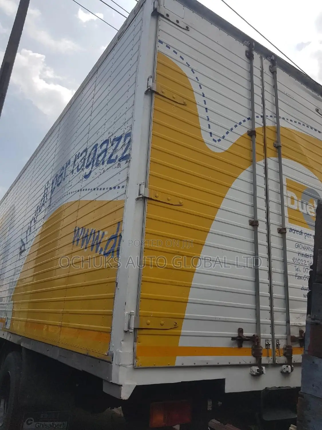 M/Benz Truck Container Body 1722 Model