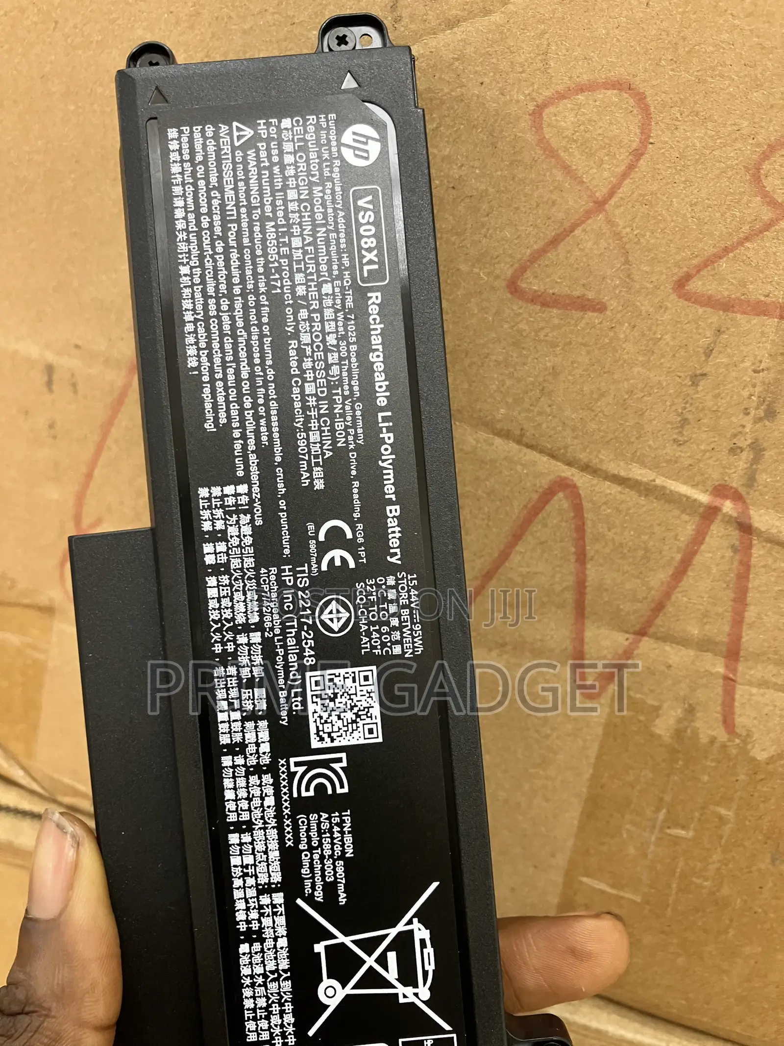 Genuine Vs08xl Battery for Hp Zbook Fury 16 G9 G10