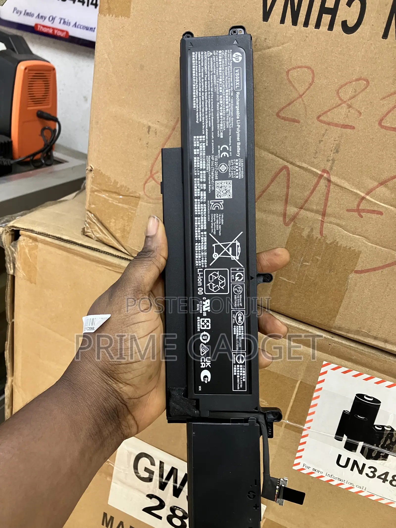Genuine Vs08xl Battery for Hp Zbook Fury 16 G9 G10