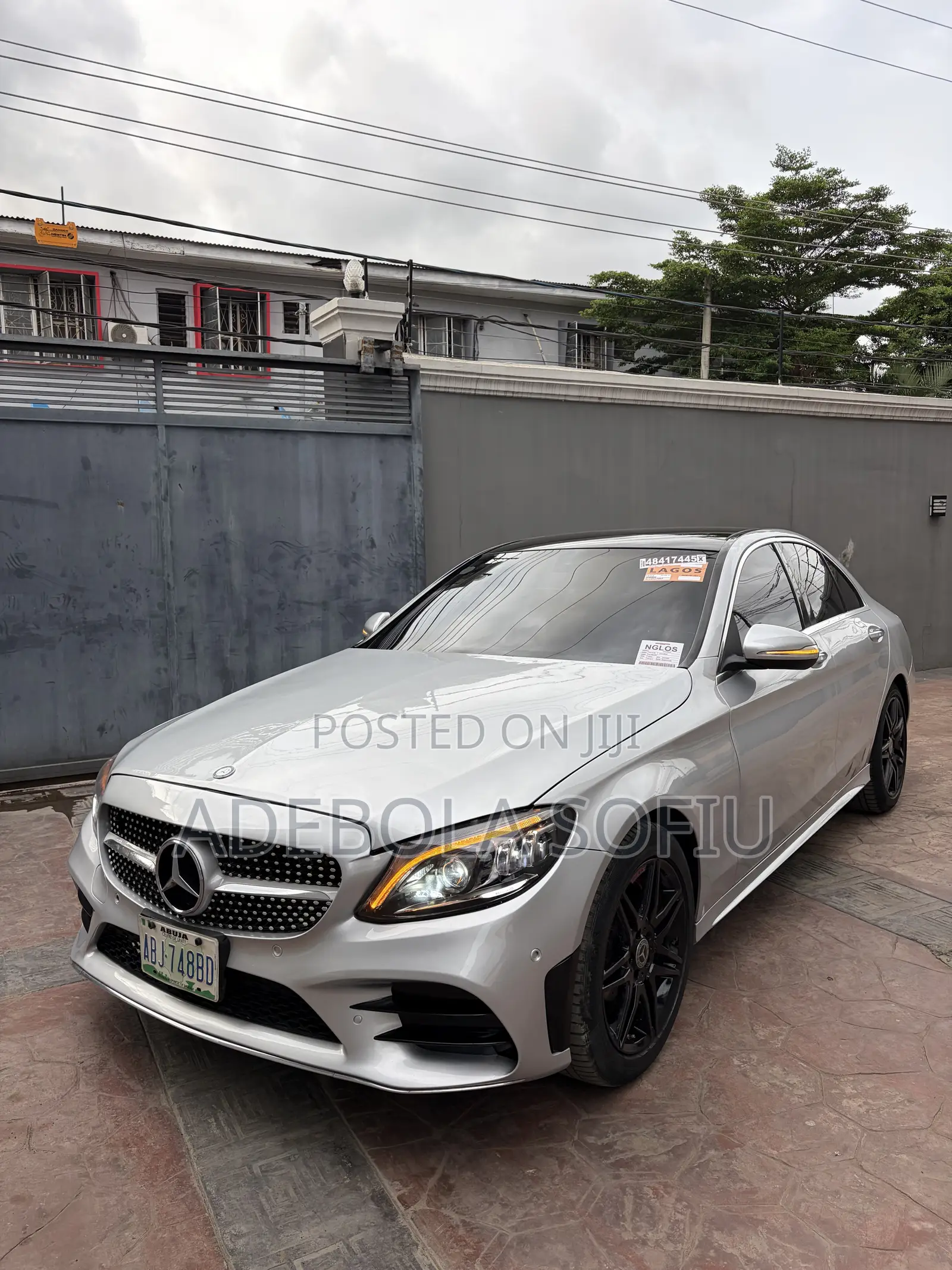 Mercedes-Benz C400 2016 Silver