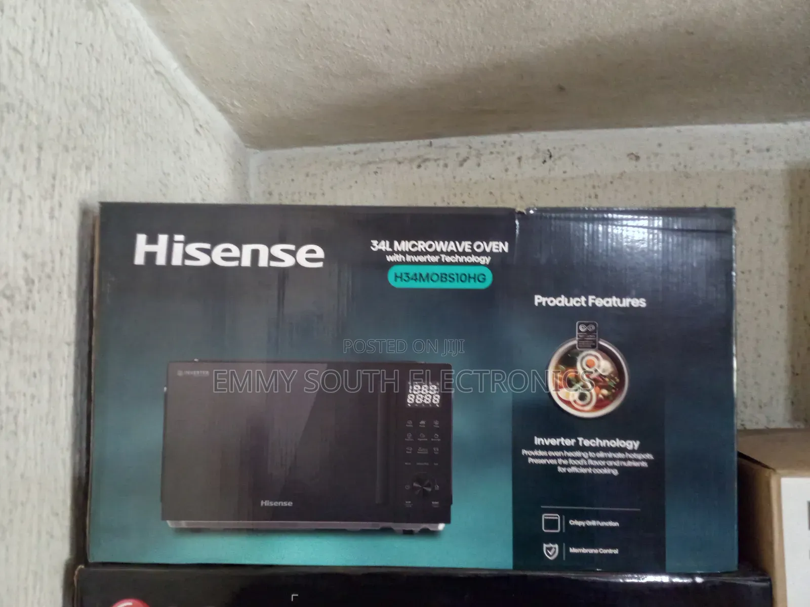 Hisenee Inverter Microwave Oven 34 Liters