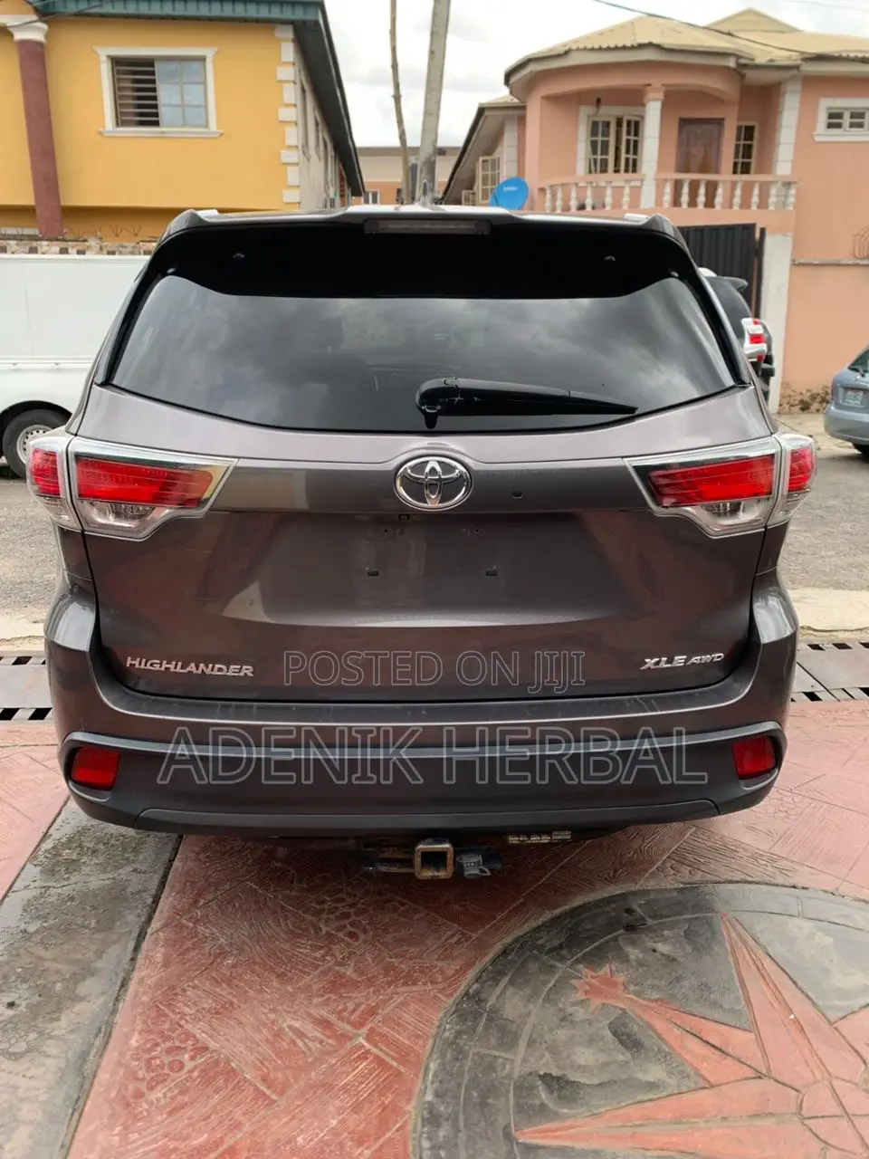 Toyota Highlander XLE V6 4x2 (3.5L 6cyl 6A) 2016 Gray