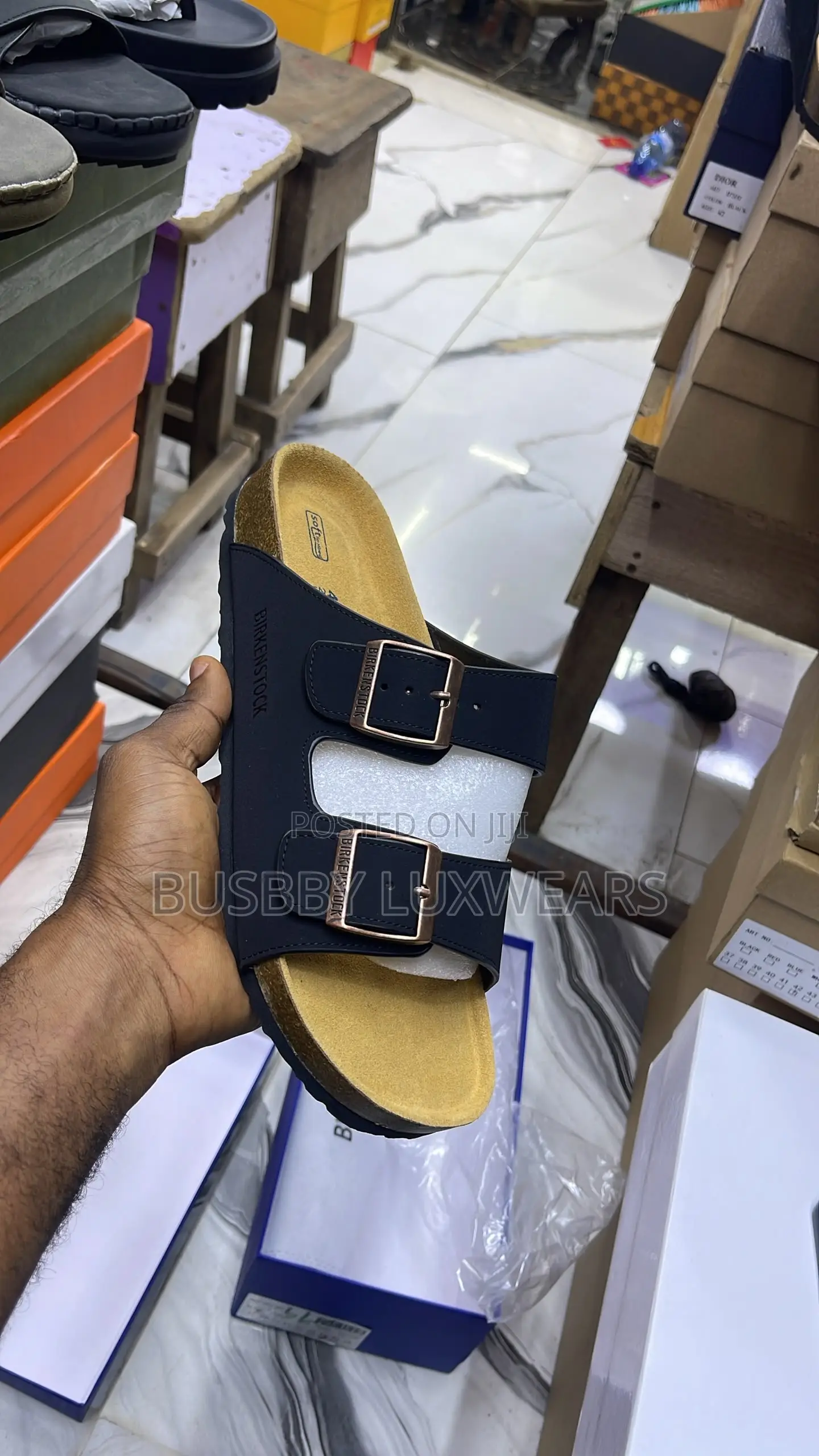 Original Birkenstock Suede Double Strap Slippers
