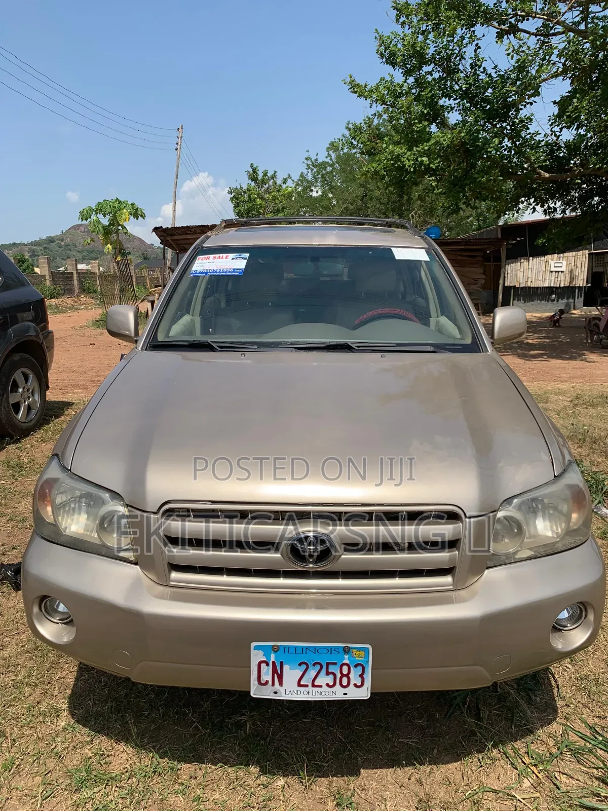 Toyota Highlander 2006 Gold