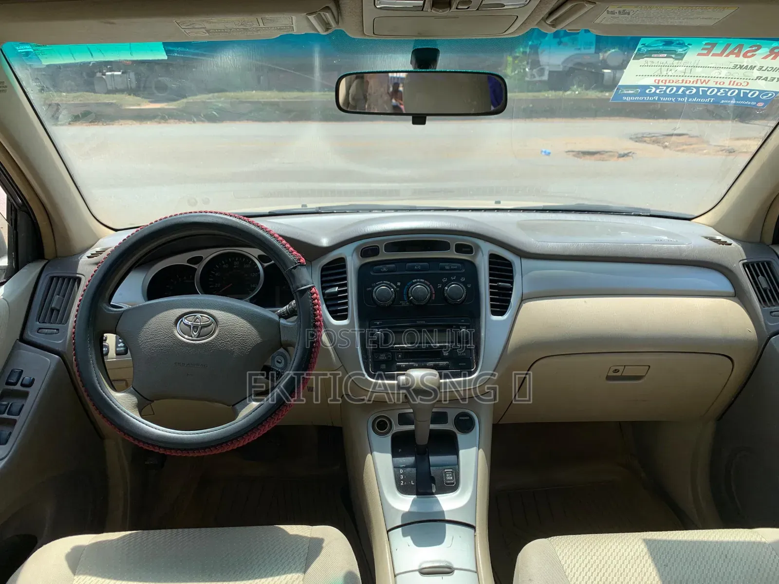 Toyota Highlander 2006 Gold