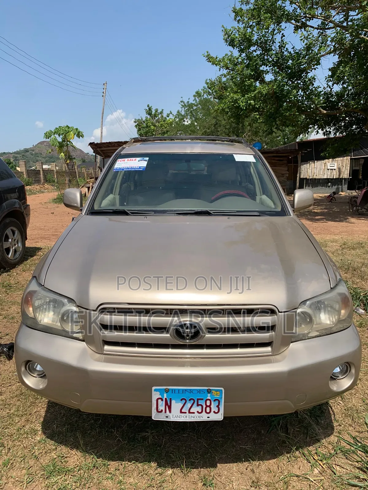 Toyota Highlander 2006 Gold