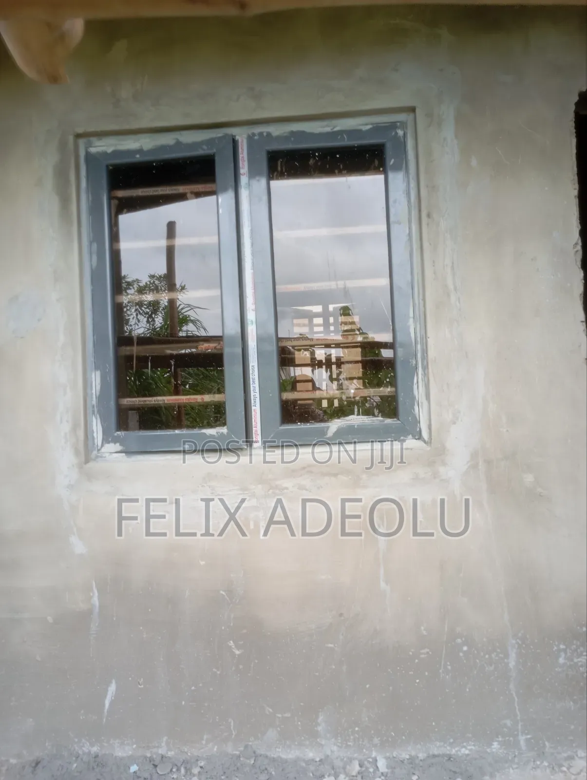 Casement Windows With Burglary Proof and Thick Fiber Net