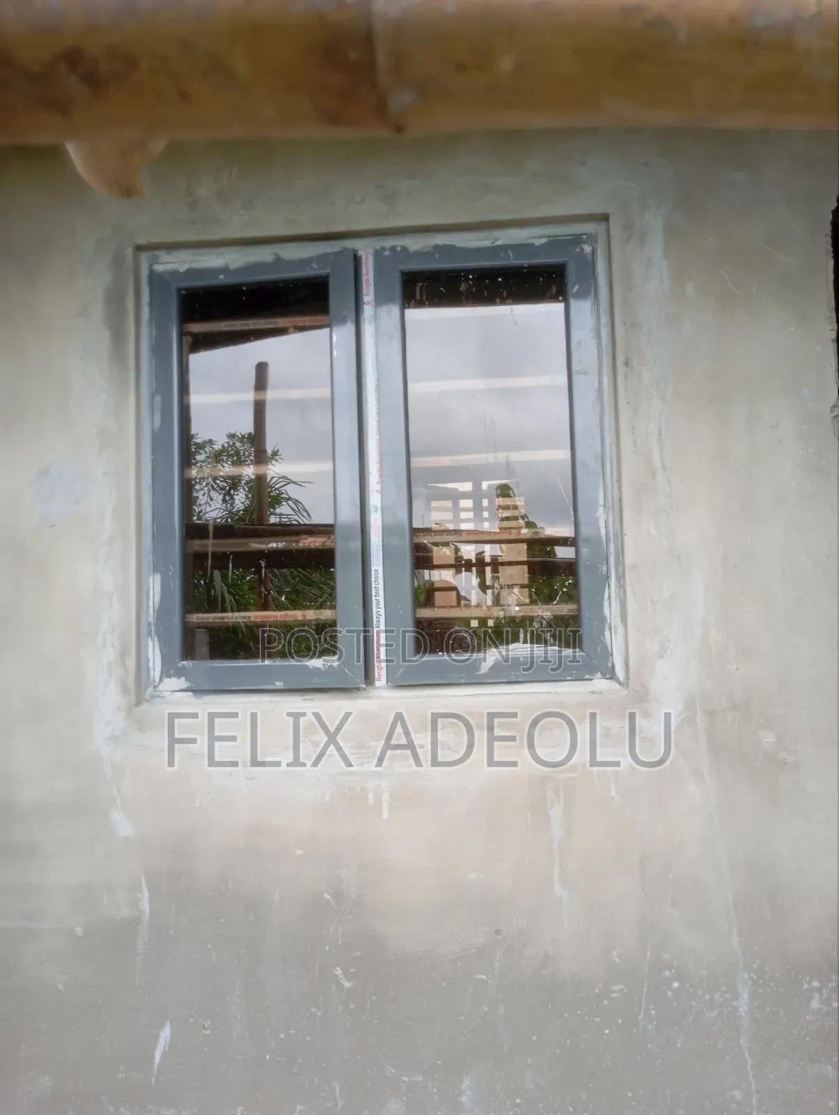 Casement Windows With Burglary Proof and Thick Fiber Net