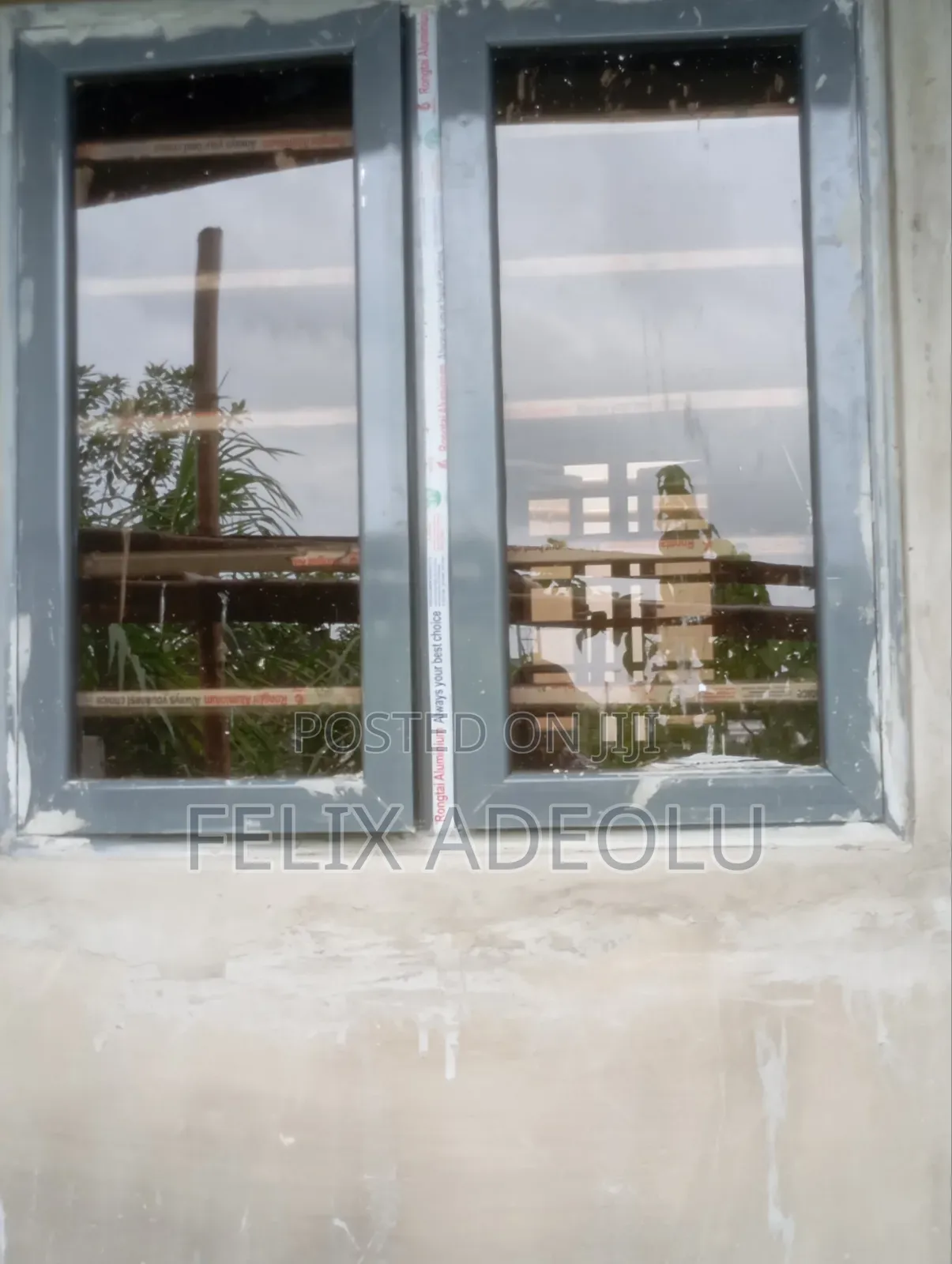 Casement Windows With Burglary Proof and Thick Fiber Net