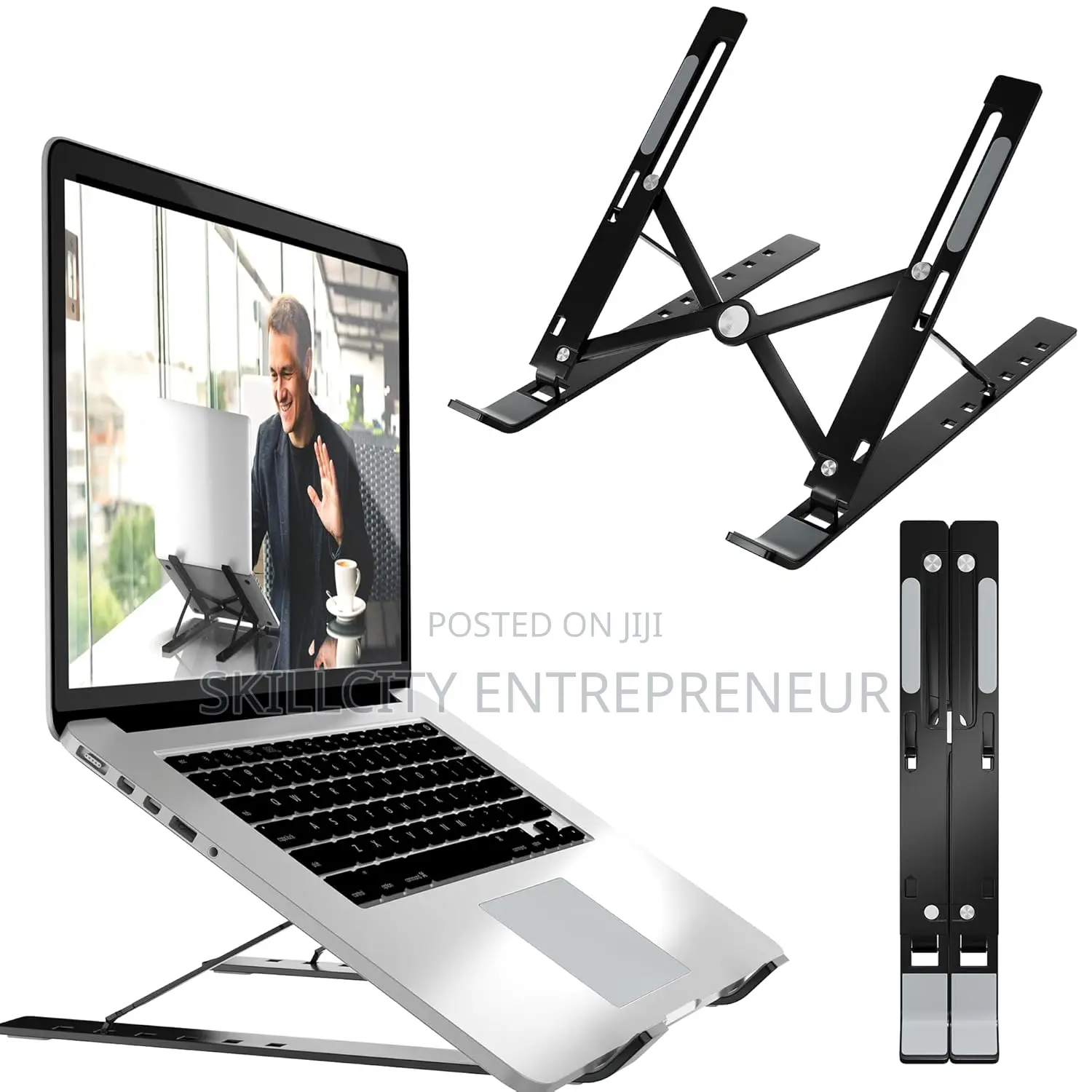 Aluminum Steel Laptop Stand