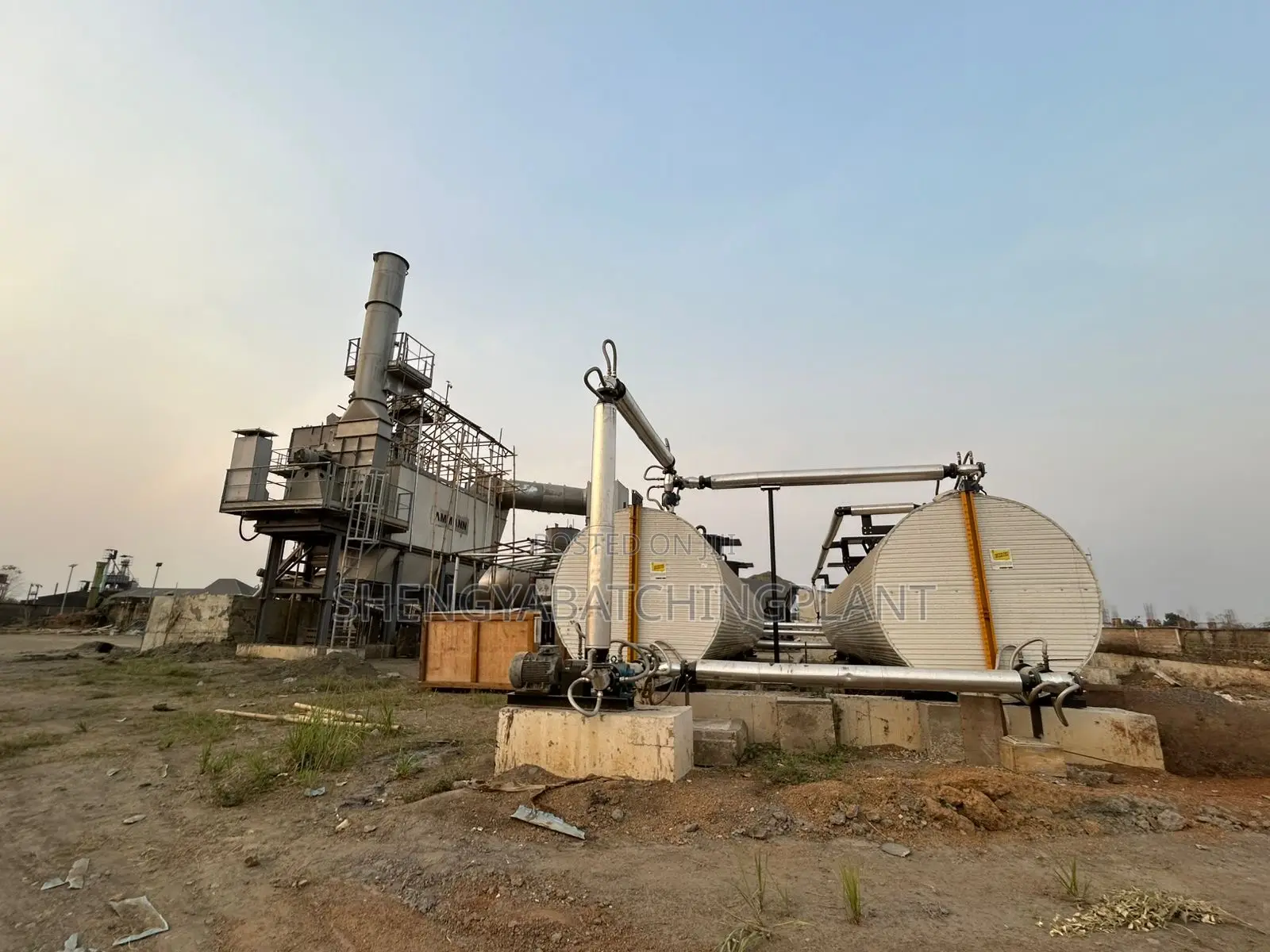 Asphalt Batching Plant (120 Tonnes)