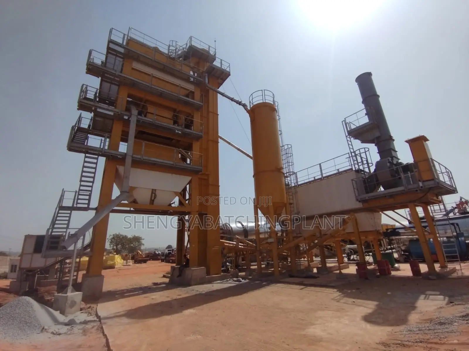 Asphalt Batching Plant (120 Tonnes)