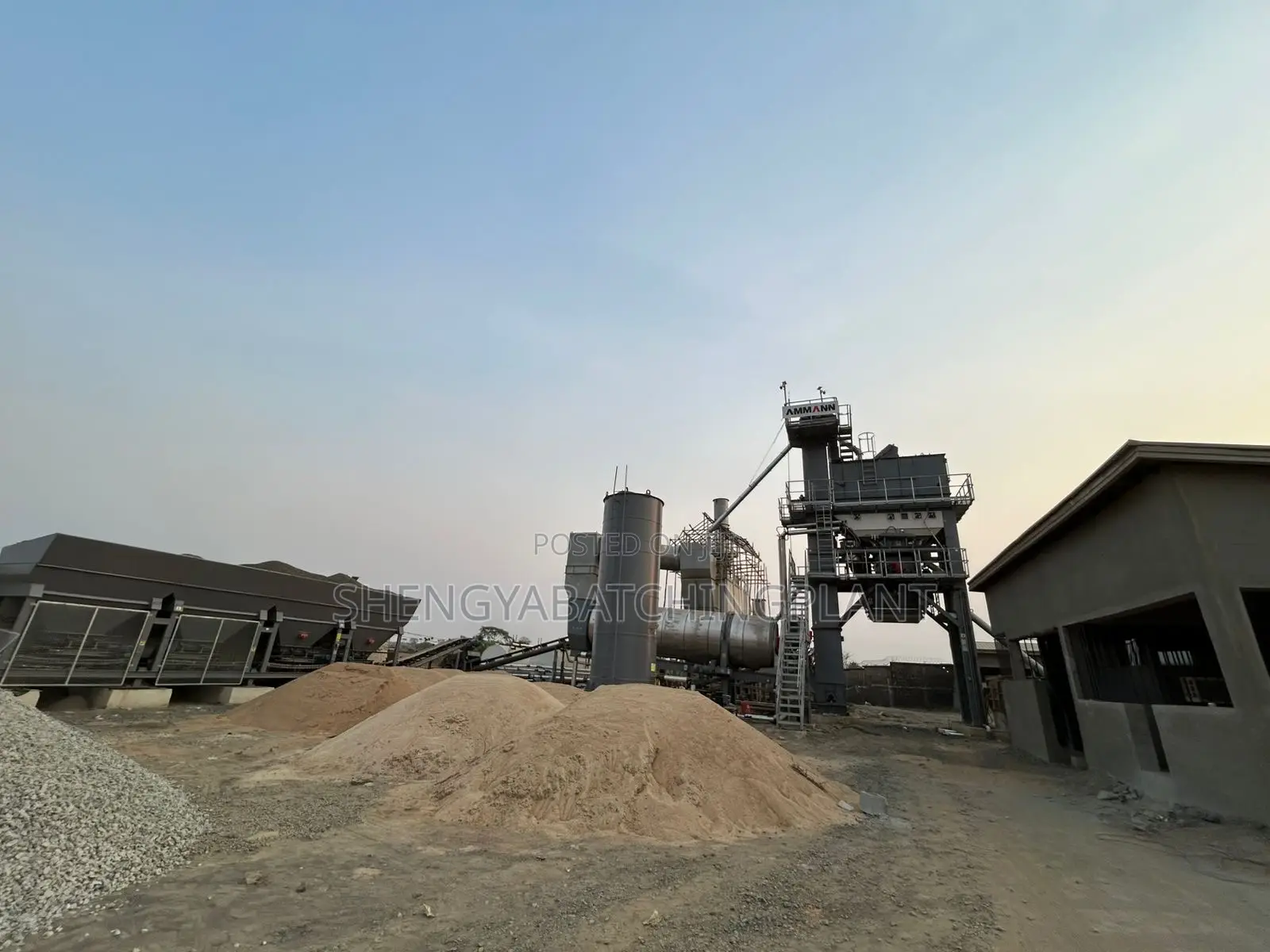 Asphalt Batching Plant (120 Tonnes)