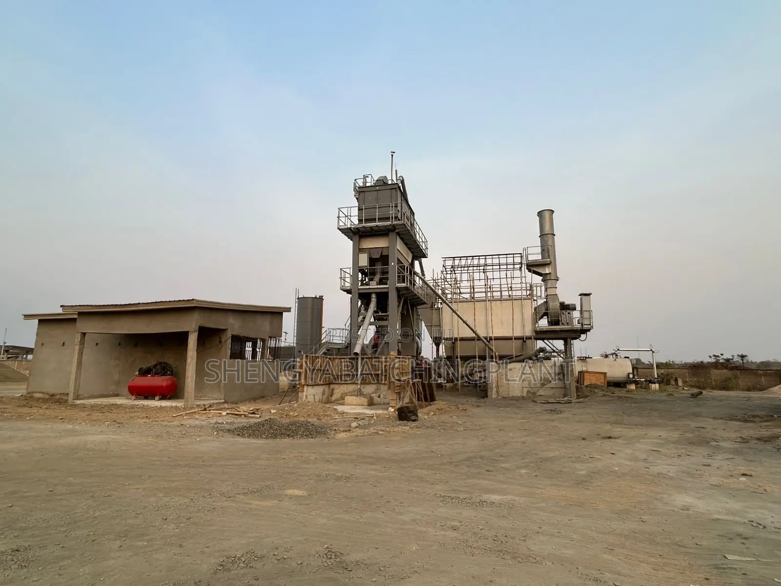 Asphalt Batching Plant (120 Tonnes)