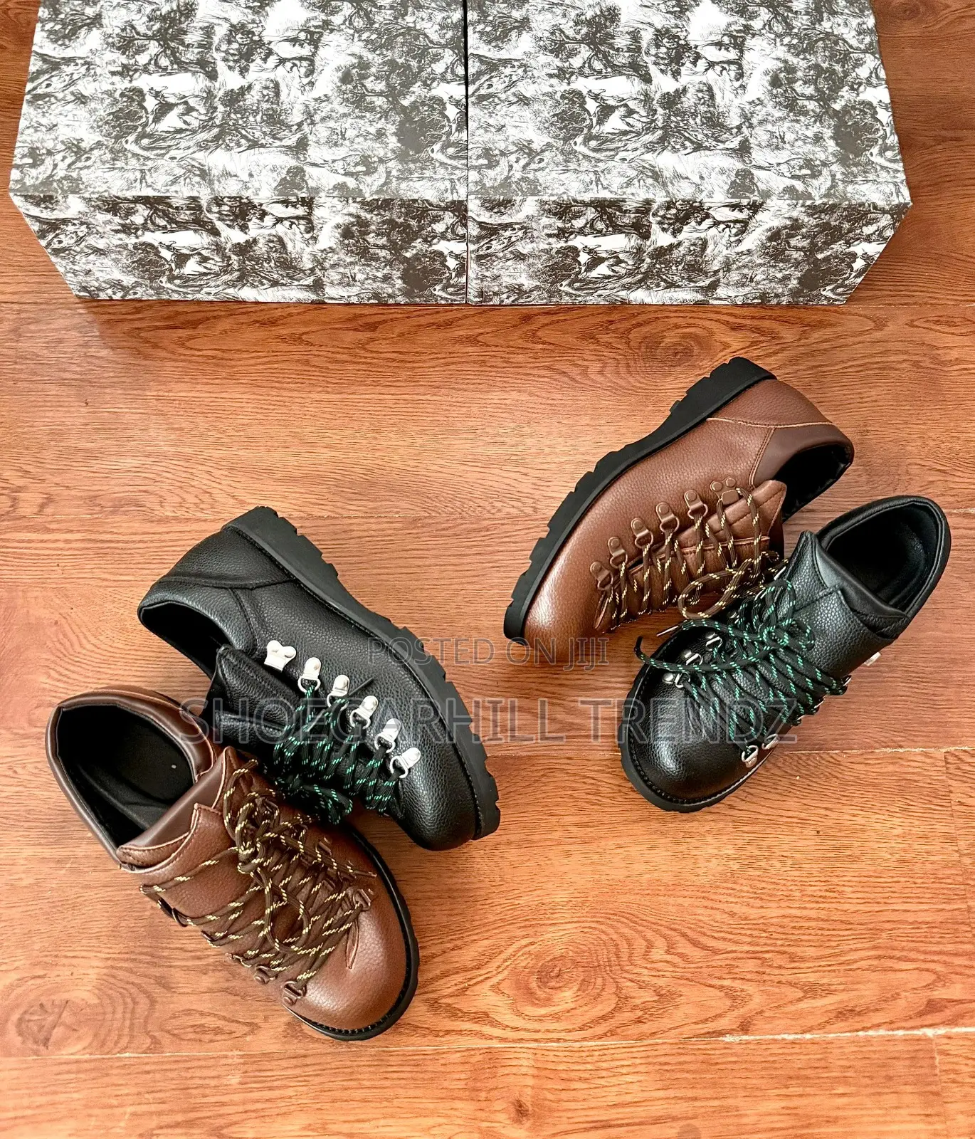 Paper Straight Summit Ridge Derby Shoes