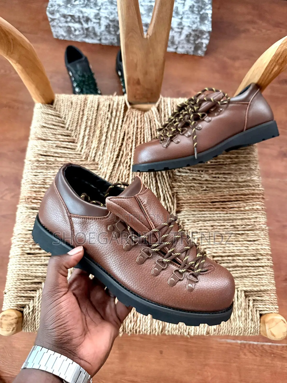 Paper Straight Summit Ridge Derby Shoes