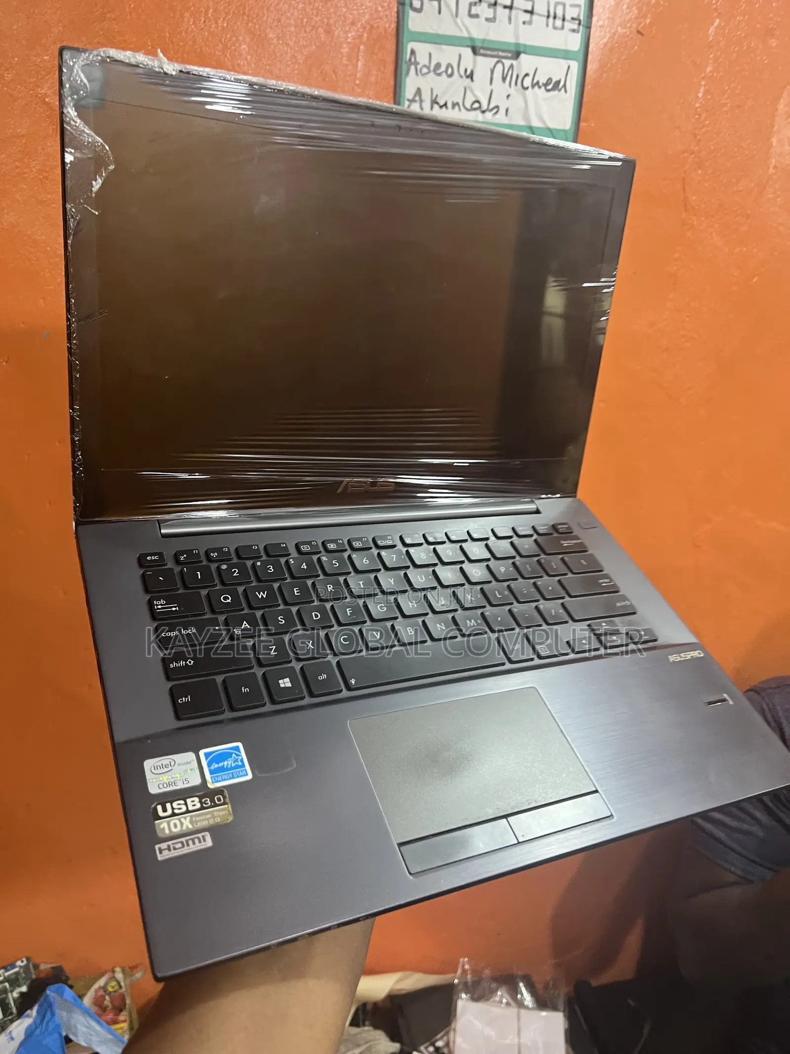 Laptop Asus 8GB Intel Core i5 HDD 500GB