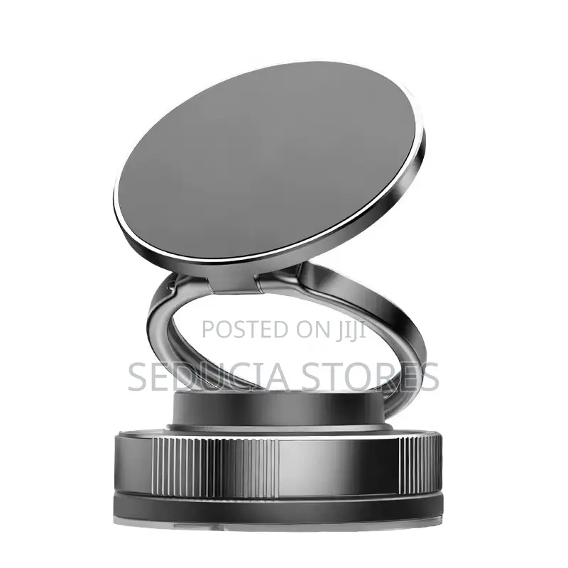 Magnetic 360° Vacuum Suction Phone Holder for Cars and Destop