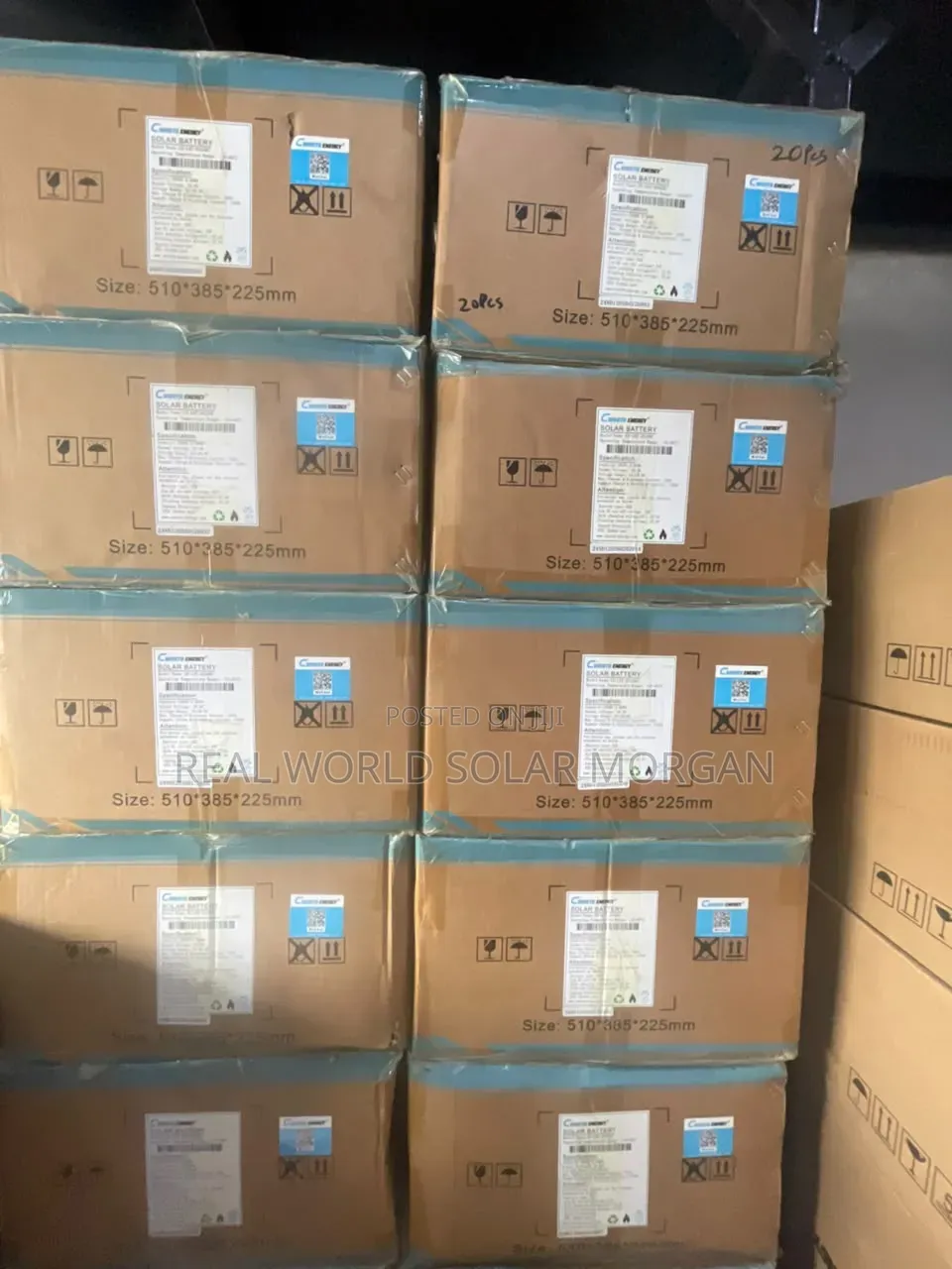 2.5kwh Cworth Lithium Battery (25.6v 100ah) — Compact Powerhouse