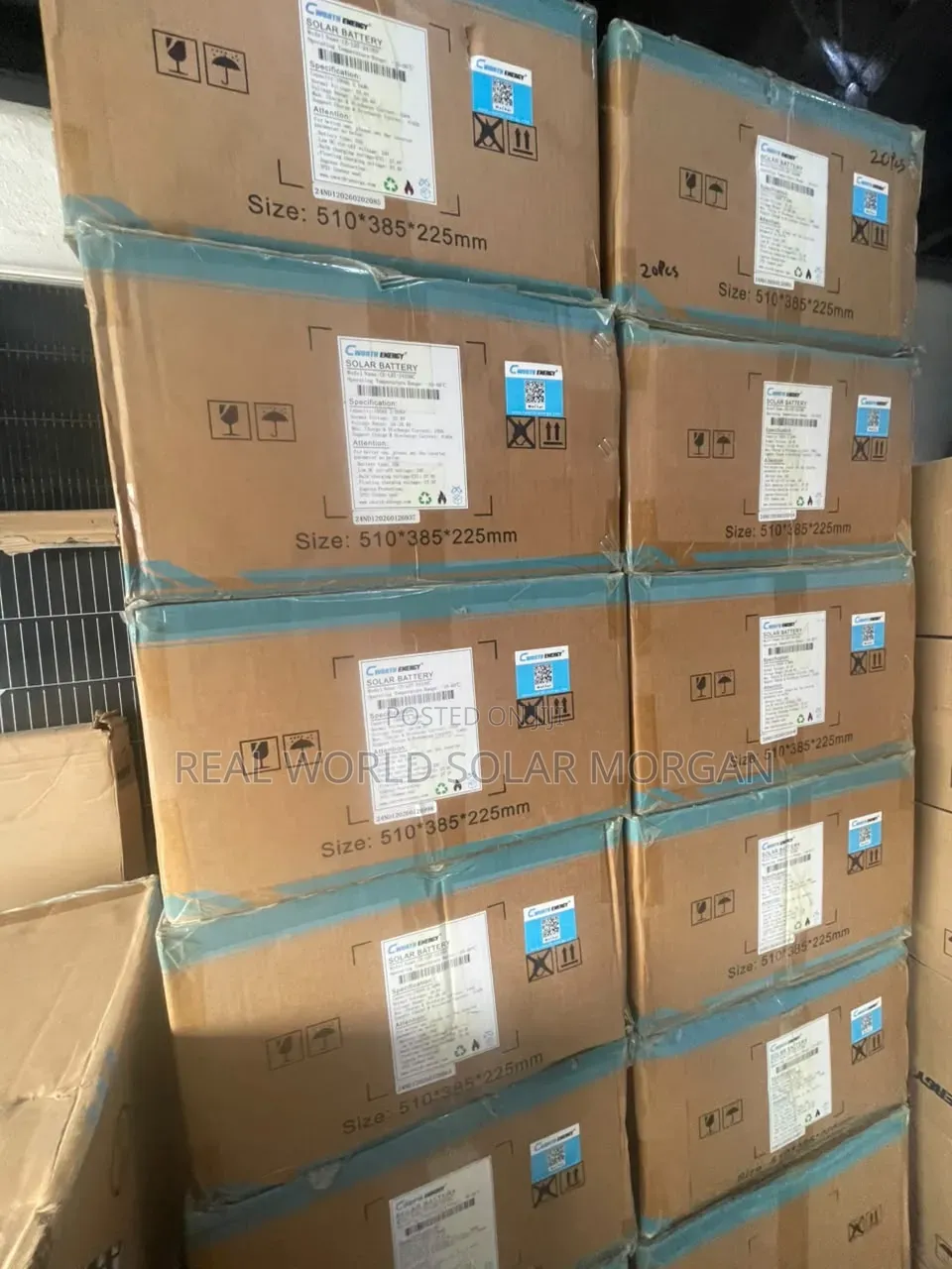 2.5kwh Cworth Lithium Battery (25.6v 100ah) — Compact Powerhouse