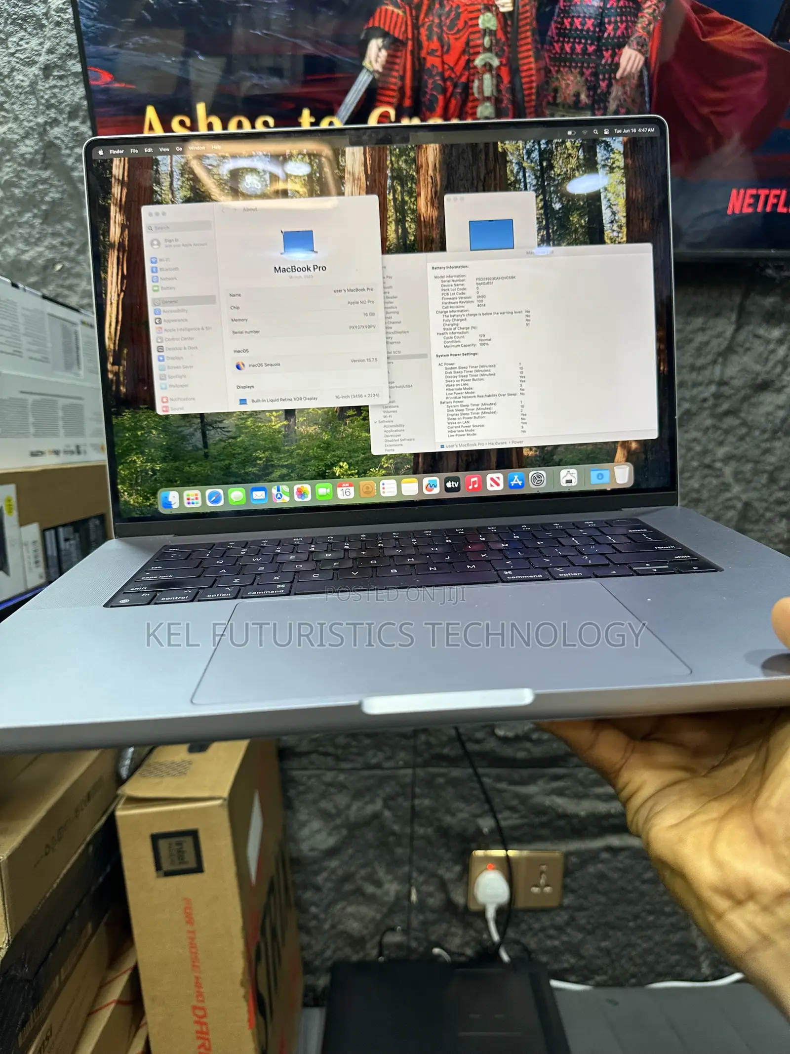 Laptop Apple MacBook Pro 2023 M2 Pro 16GB Apple M2 SSD 512GB