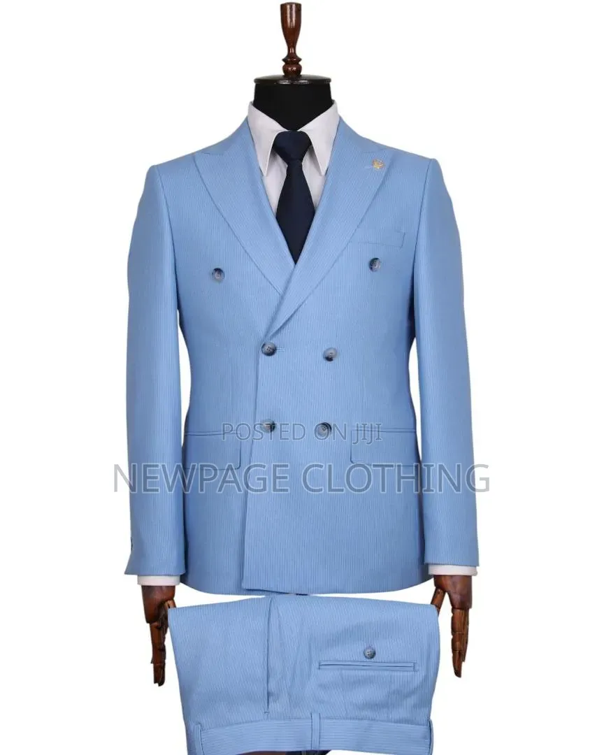 The Istanbul Cur: Premium Double-Breasted Suit + Free Tie
