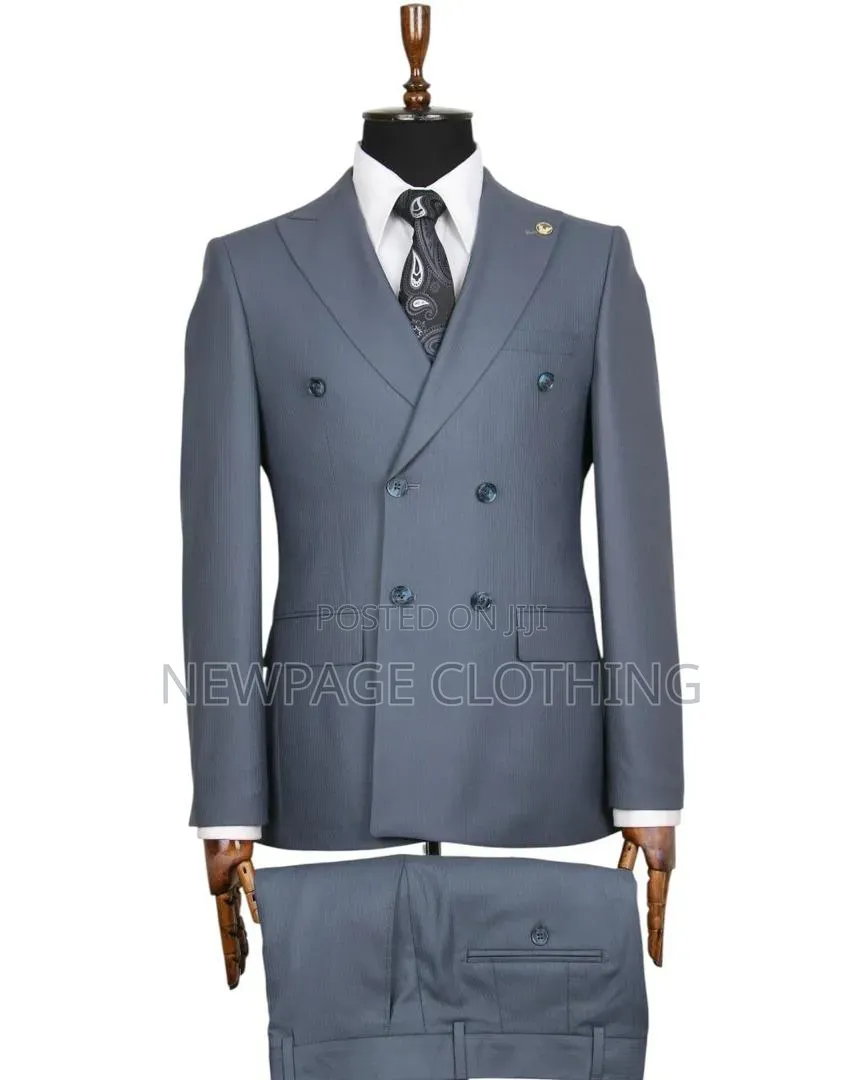 Level Up Your Look With Our Premium Turkish Double-Breasted Suit