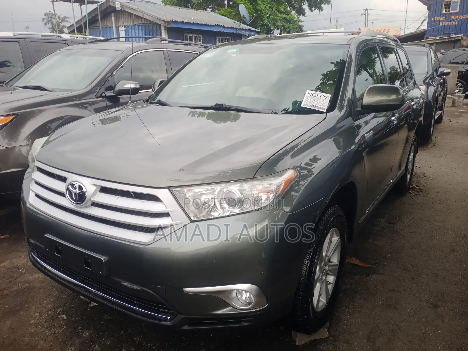Toyota Highlander 3.5L 4WD 2013 Green