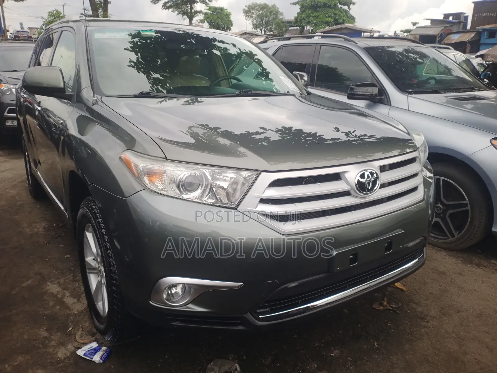 Toyota Highlander 3.5L 4WD 2013 Green
