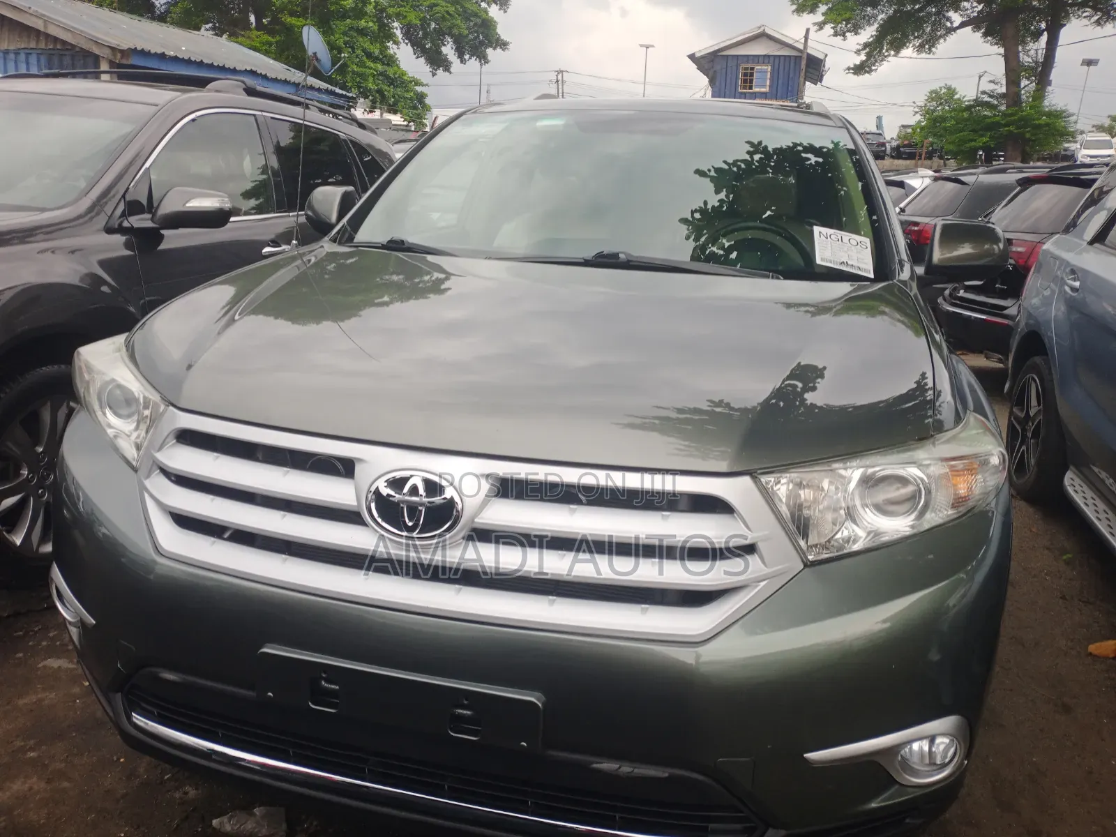 Toyota Highlander 3.5L 4WD 2013 Green