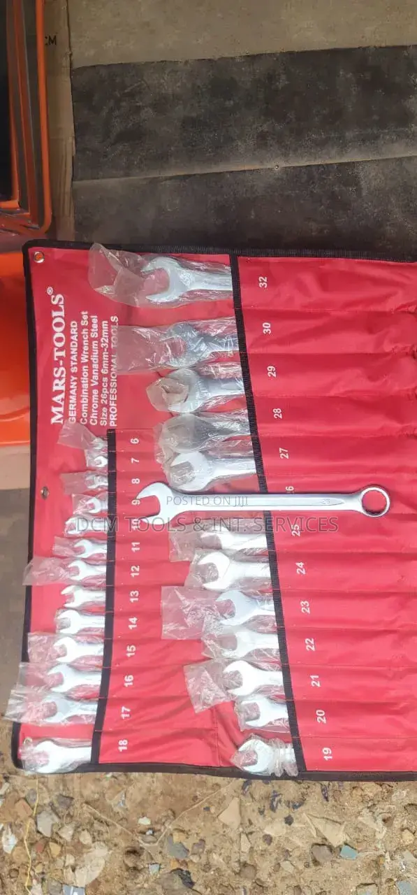 26pcs Combination Spanner/Wrench Set