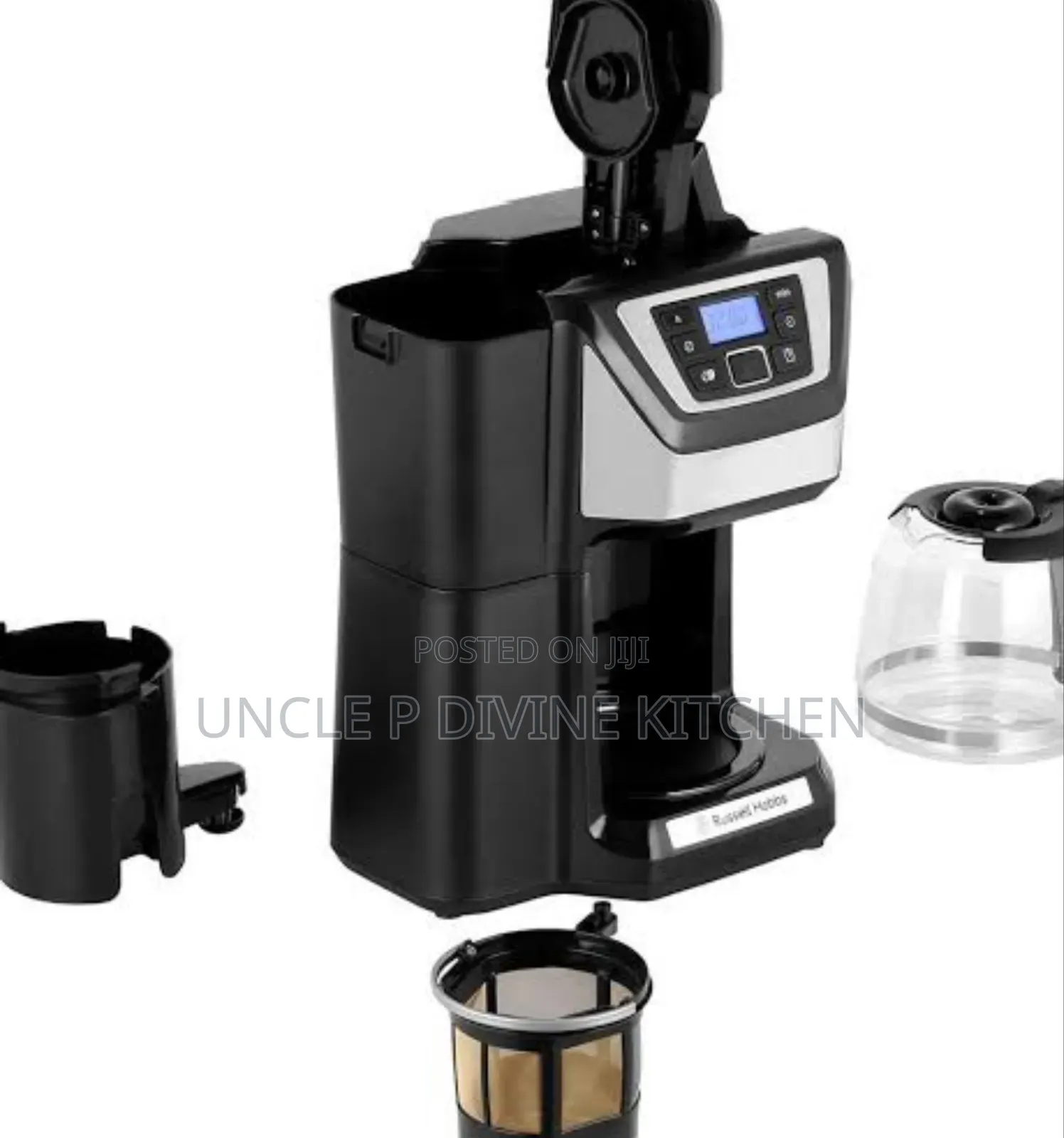 Russell Hubbs Digital Chester Grind and Brews Coffee Machine,