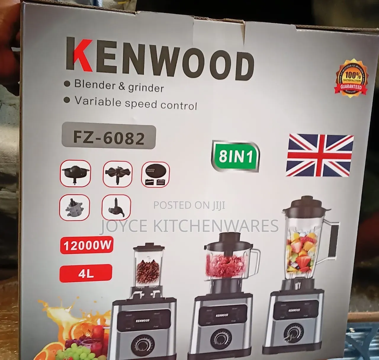 8 in 1 Kenwood Blender