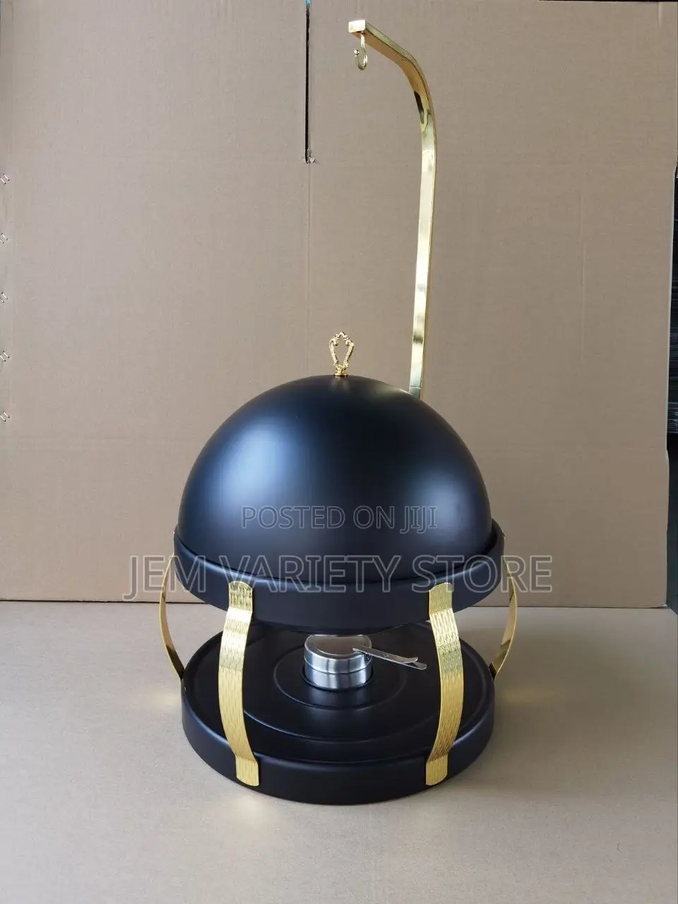 Luxury Quality 8l Hanging Black White Chaffing Dish