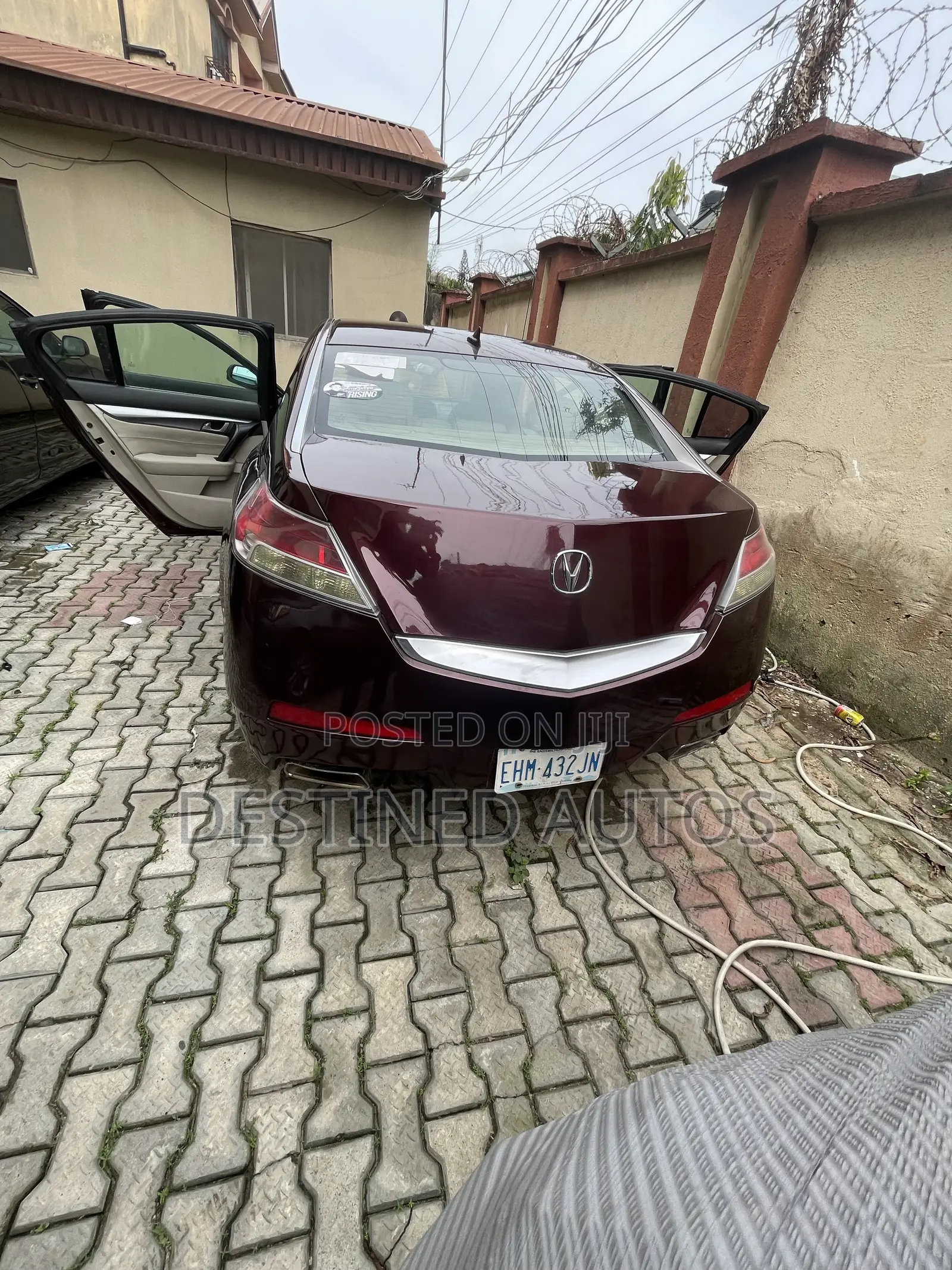 Acura TL 2010 Red