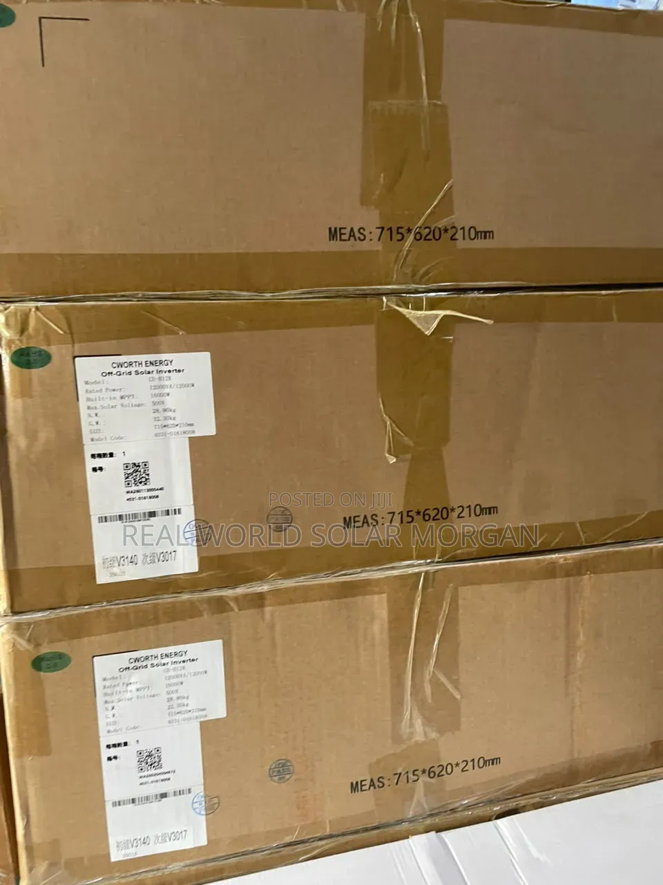 12kva Cworth Hybrid Solar Inverter — Heavy-Duty Beast