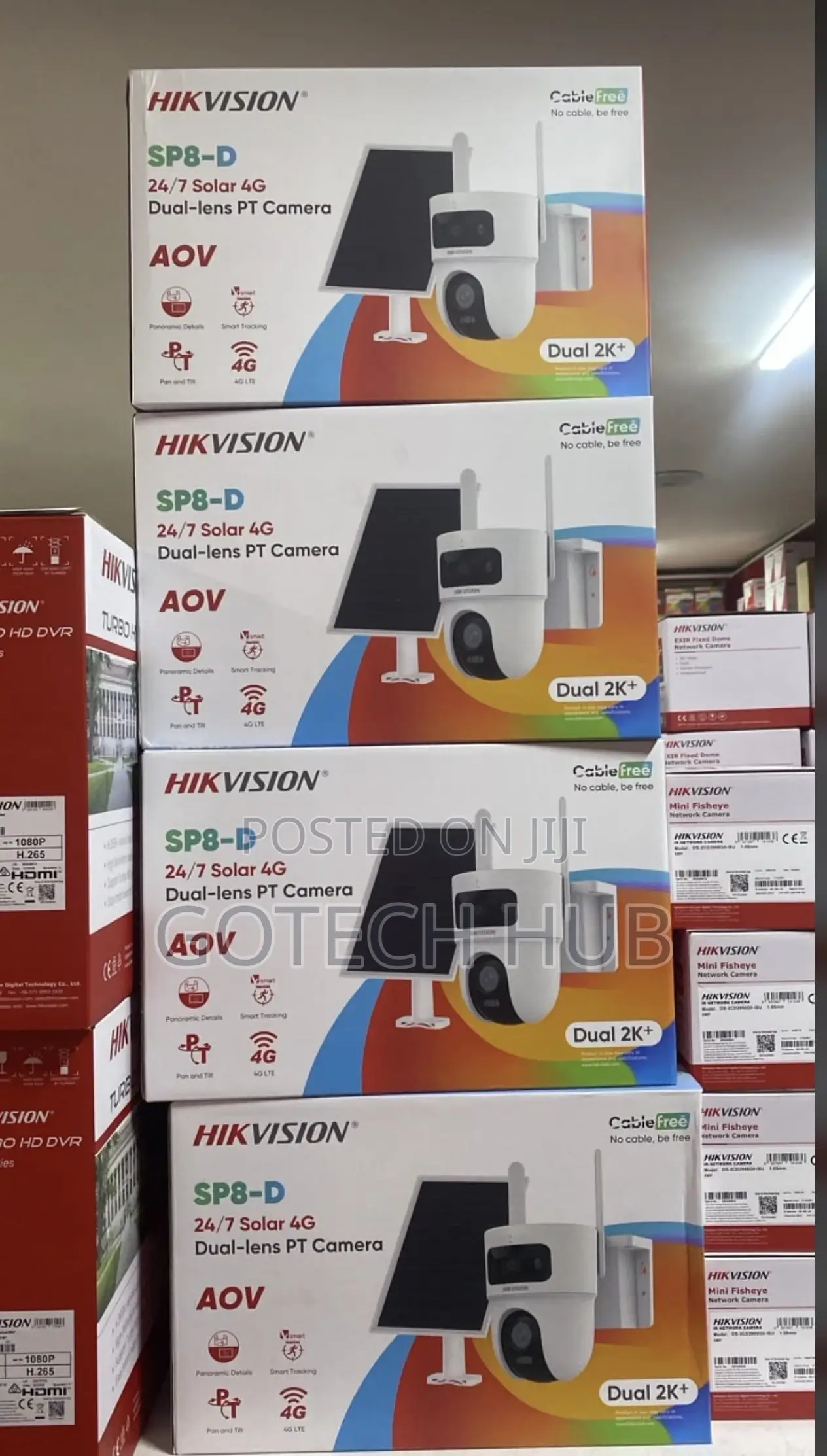 Hikvision 8mp Dual Lens Camera Ds-2cfsp8-D/4g