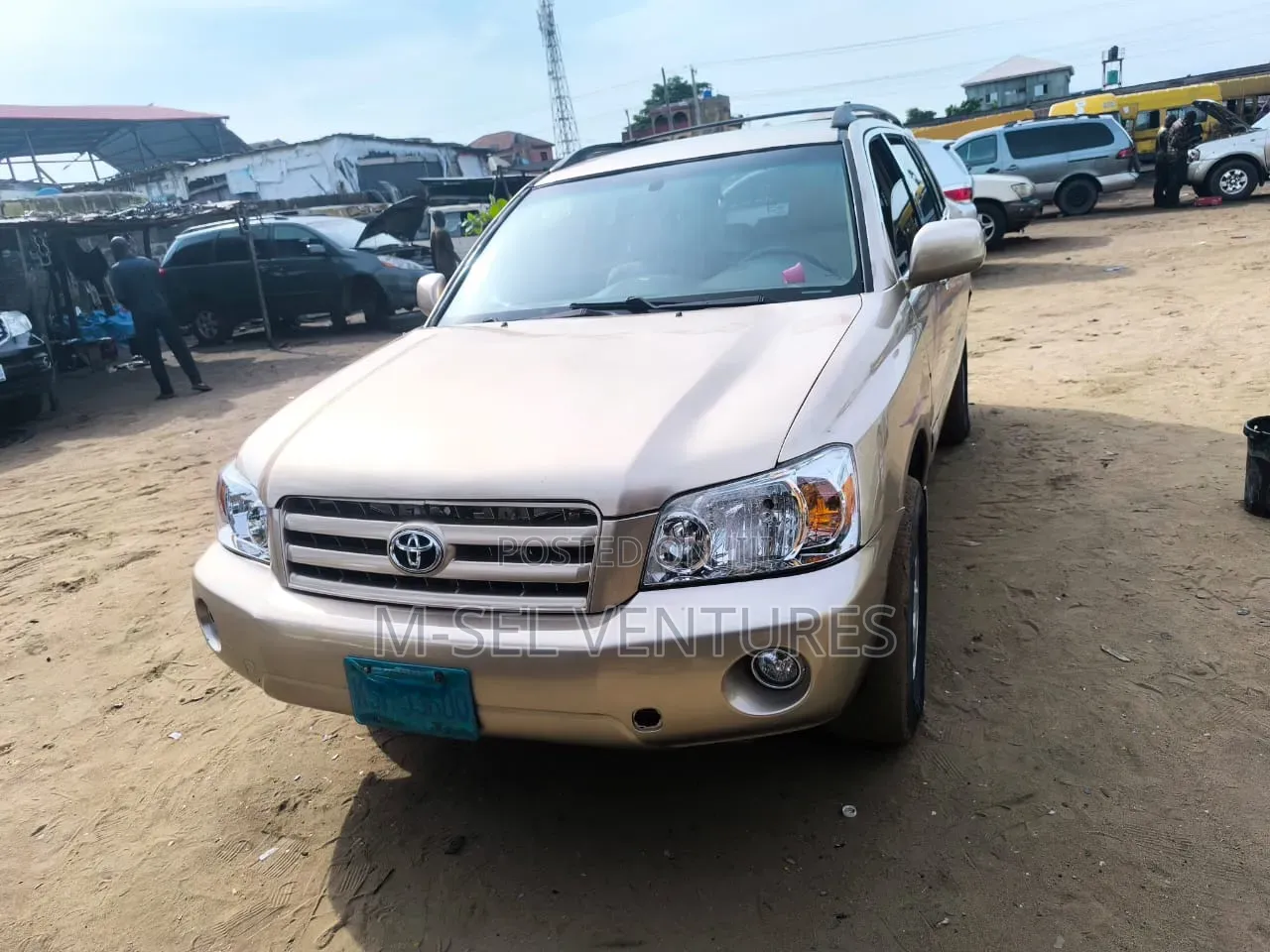 Toyota Highlander 4x4 2005 Gold