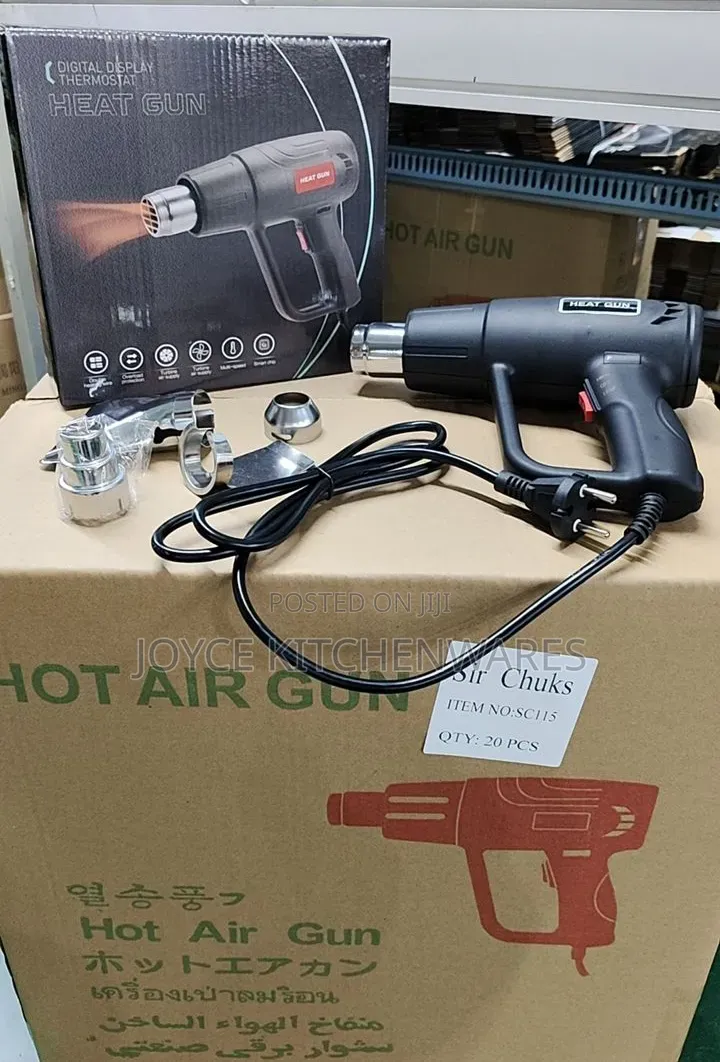 Digital Heat Gun Sealer With Carry Box Protective