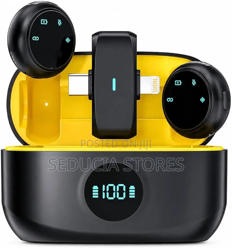 K31pro Magnetic Wireless Noice Cancellation Mic for Type C and iPhones